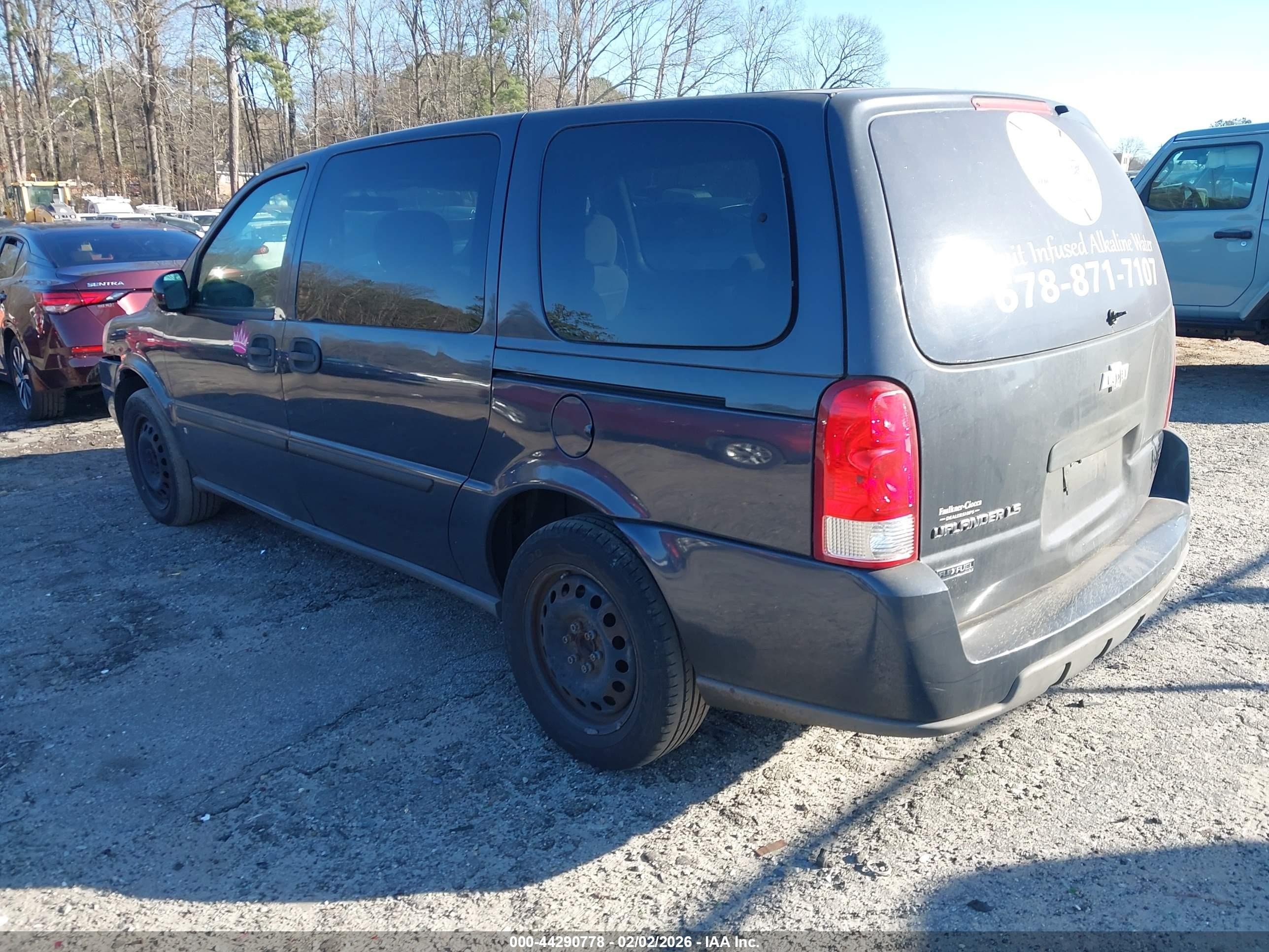2008 Chevrolet Uplander Ls Dark Blue vin: 1GNDV23W78D112935