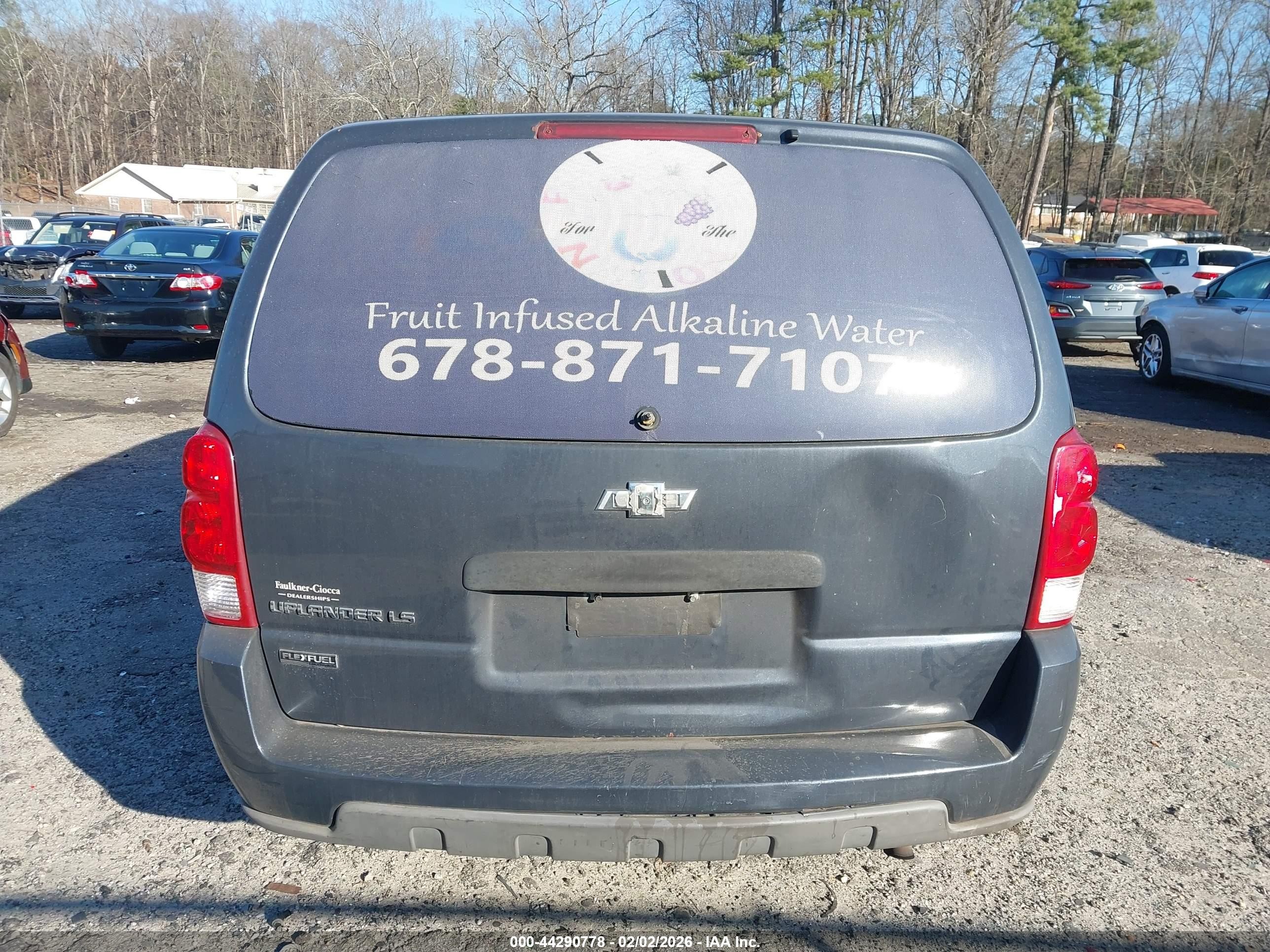 2008 Chevrolet Uplander Ls Dark Blue vin: 1GNDV23W78D112935
