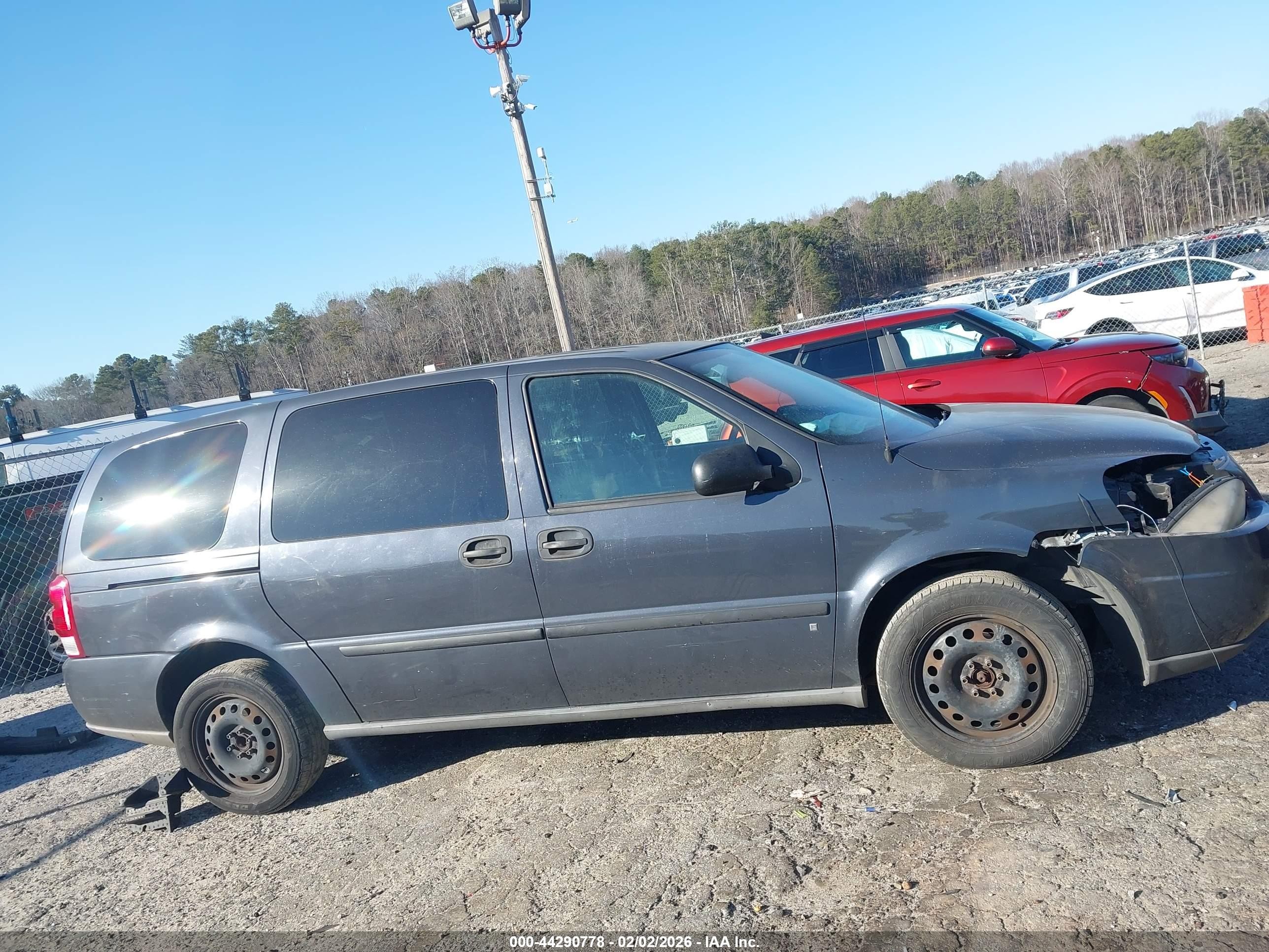 2008 Chevrolet Uplander Ls Dark Blue vin: 1GNDV23W78D112935
