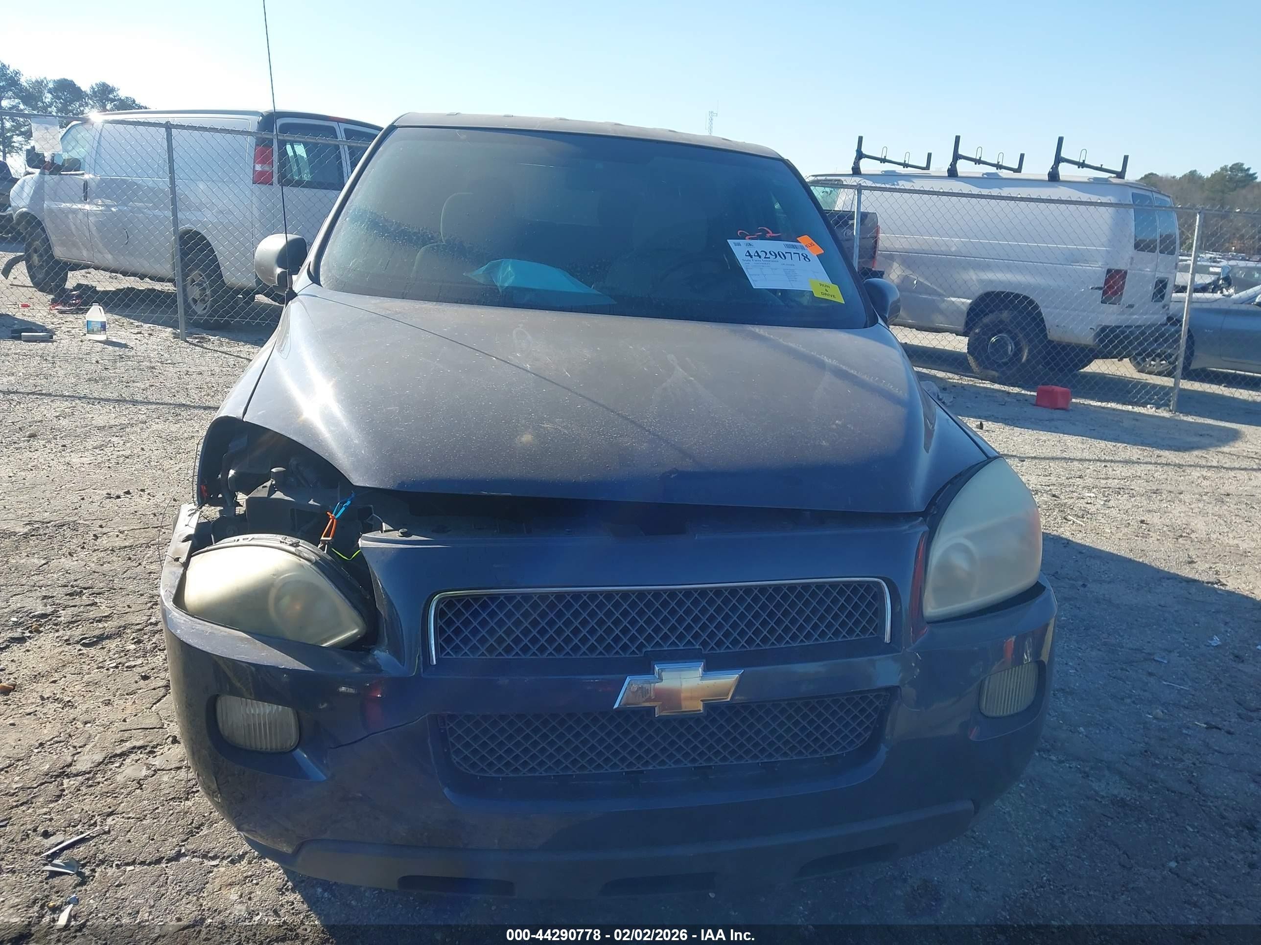2008 Chevrolet Uplander Ls Dark Blue vin: 1GNDV23W78D112935