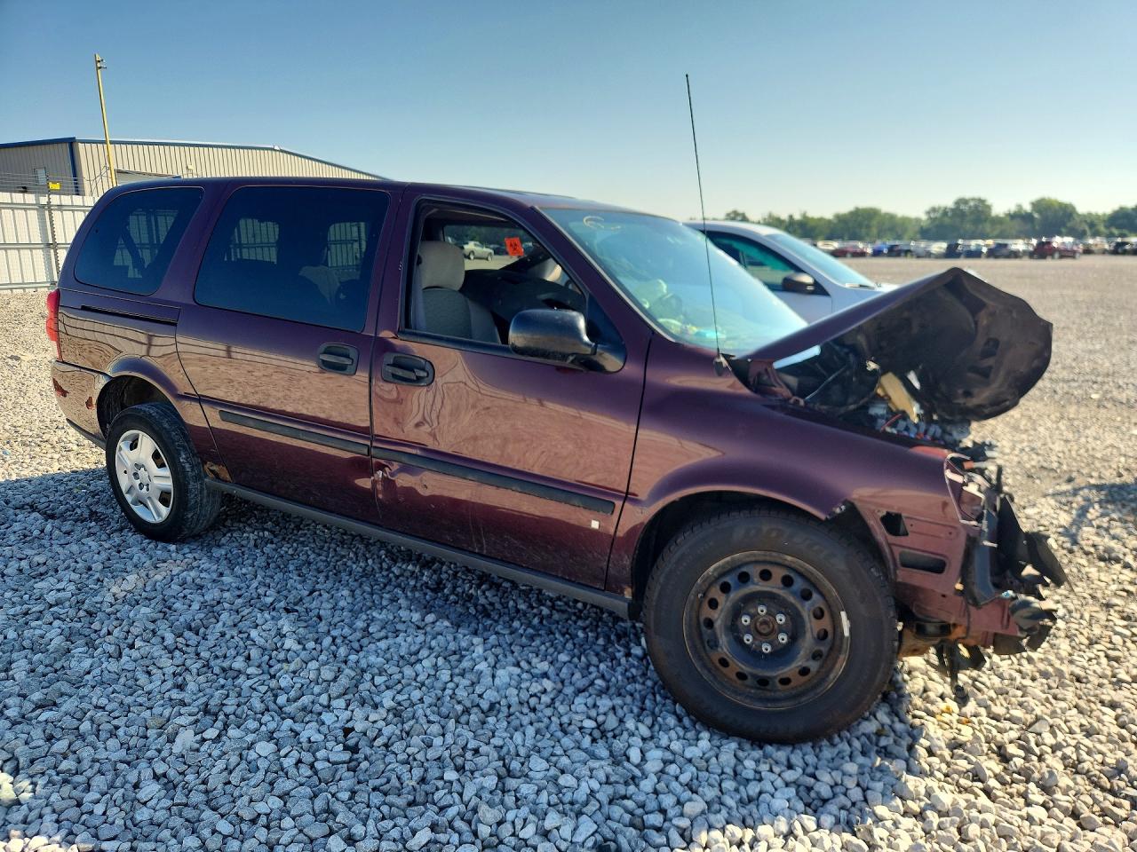 2008 Chevrolet Uplander Maroon vin: 1GNDV23W88D174876