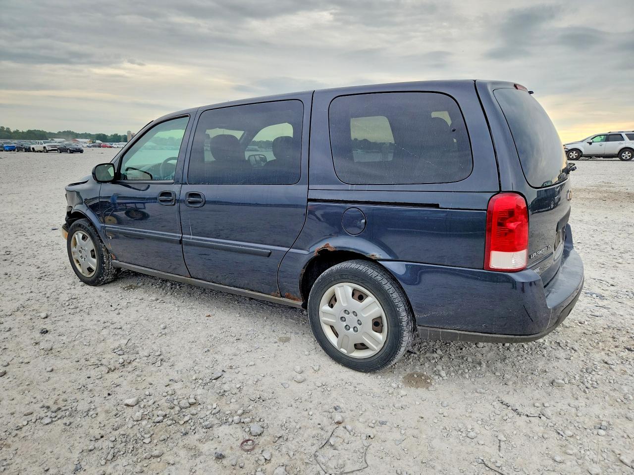 2008 Chevrolet Uplander Ls Blue vin: 1GNDV23WX8D184535