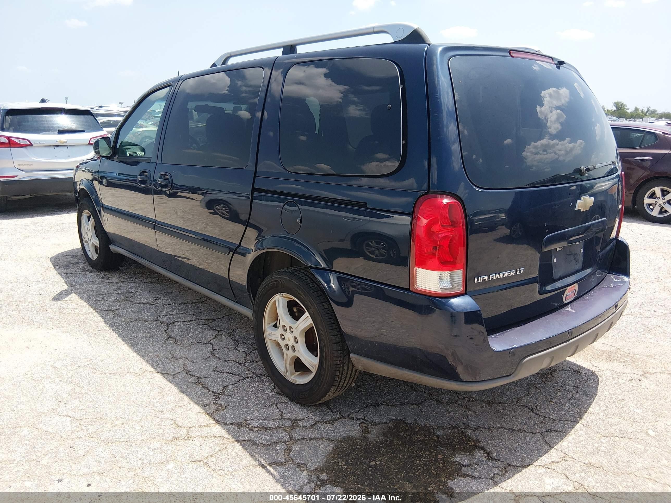 2006 Chevrolet Uplander Lt W/3lt Navy vin: 1GNDV33146D182965