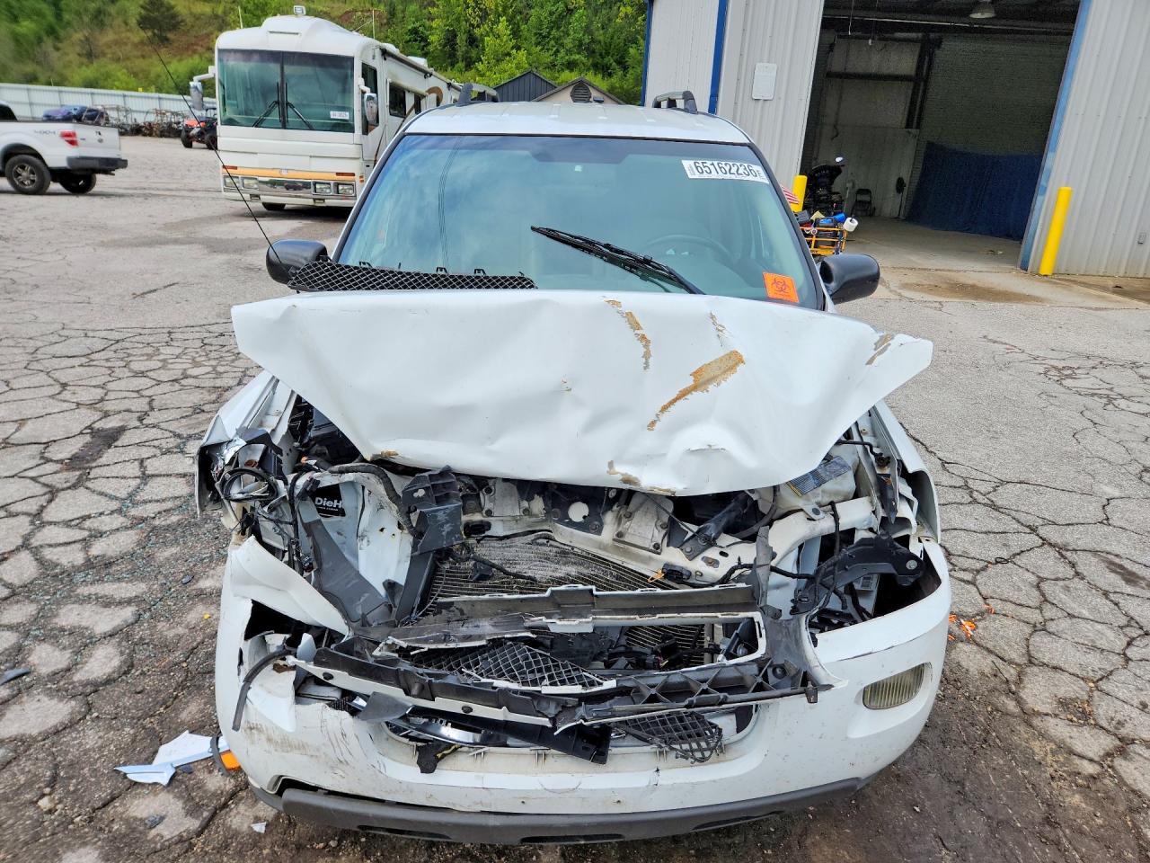 2008 Chevrolet Uplander Lt White vin: 1GNDV33158D173064