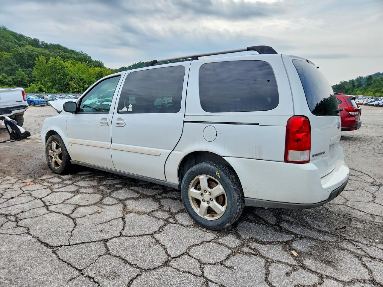 2008 Chevrolet Uplander Lt White vin: 1GNDV33158D173064