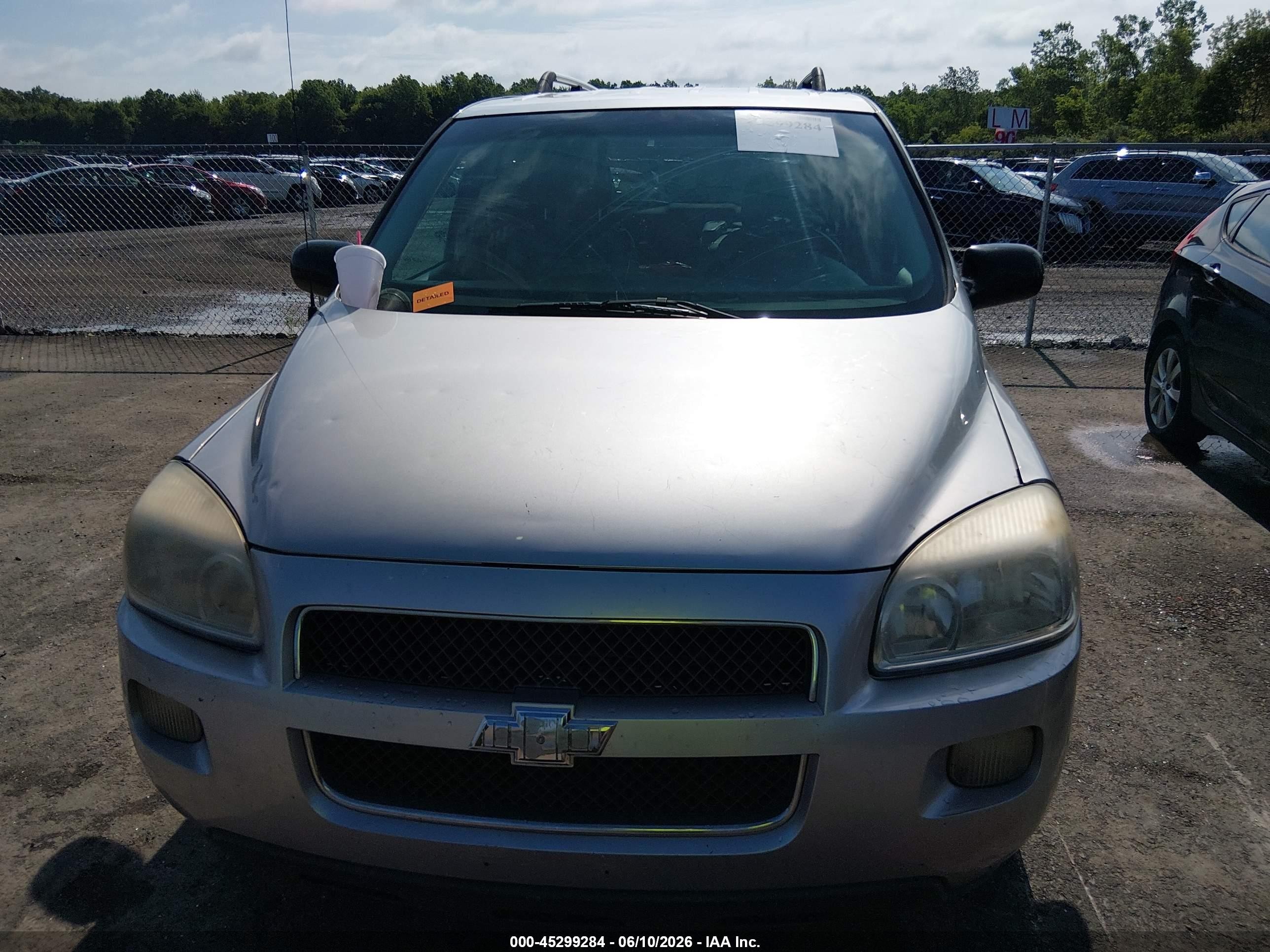 2007 Chevrolet Uplander Lt Silver vin: 1GNDV33167D129346