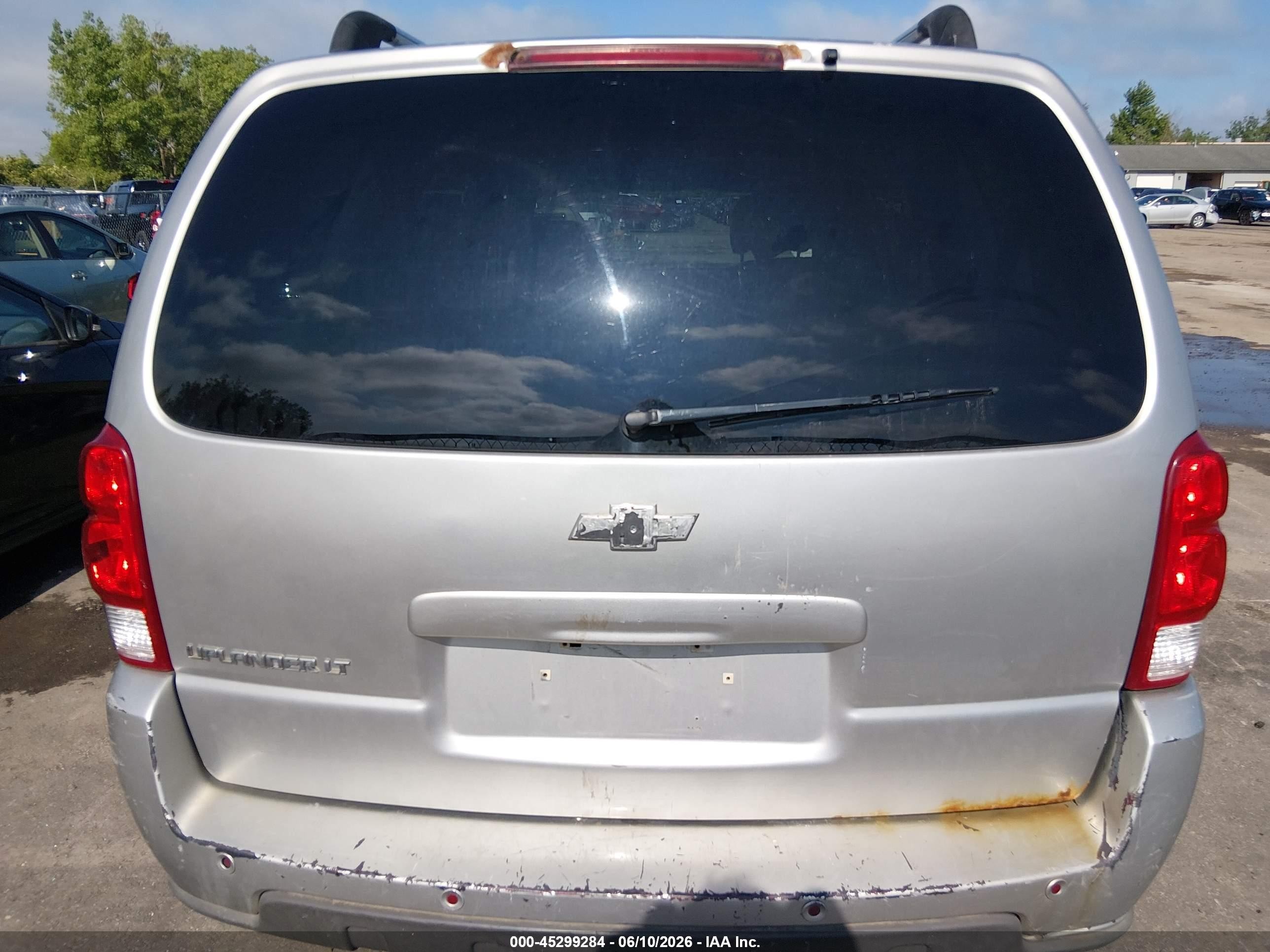 2007 Chevrolet Uplander Lt Silver vin: 1GNDV33167D129346