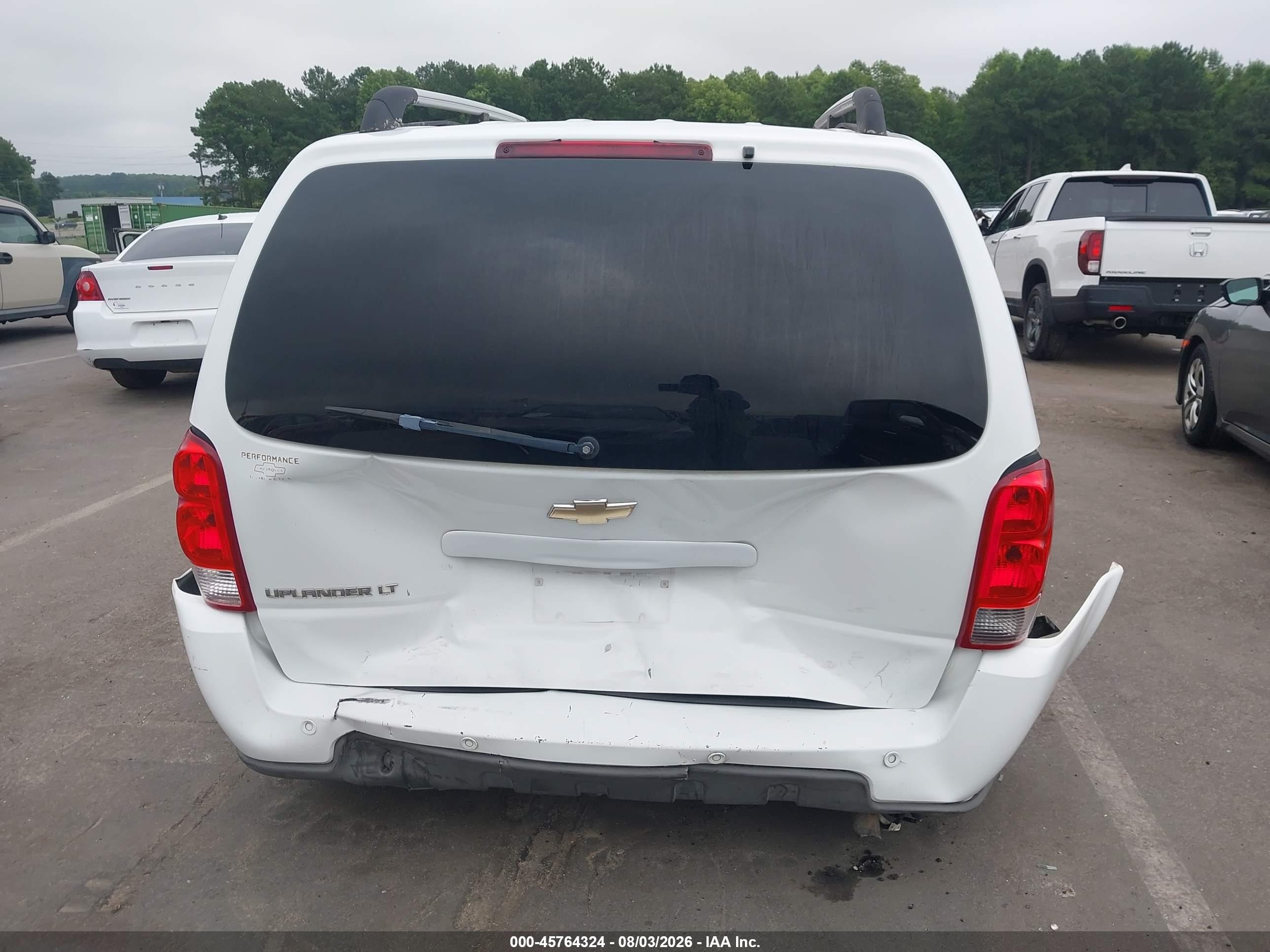 2007 Chevrolet Uplander Lt W/2lt White vin: 1GNDV33177D126326
