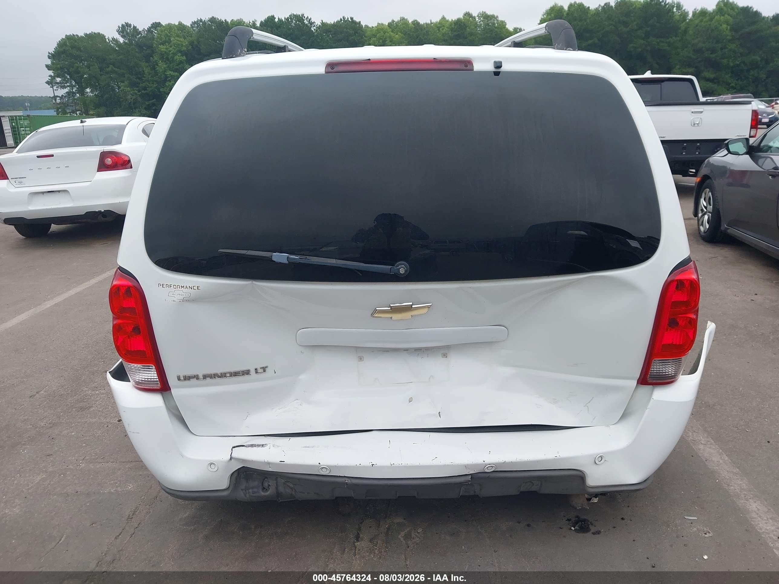 2007 Chevrolet Uplander Lt W/2lt White vin: 1GNDV33177D126326