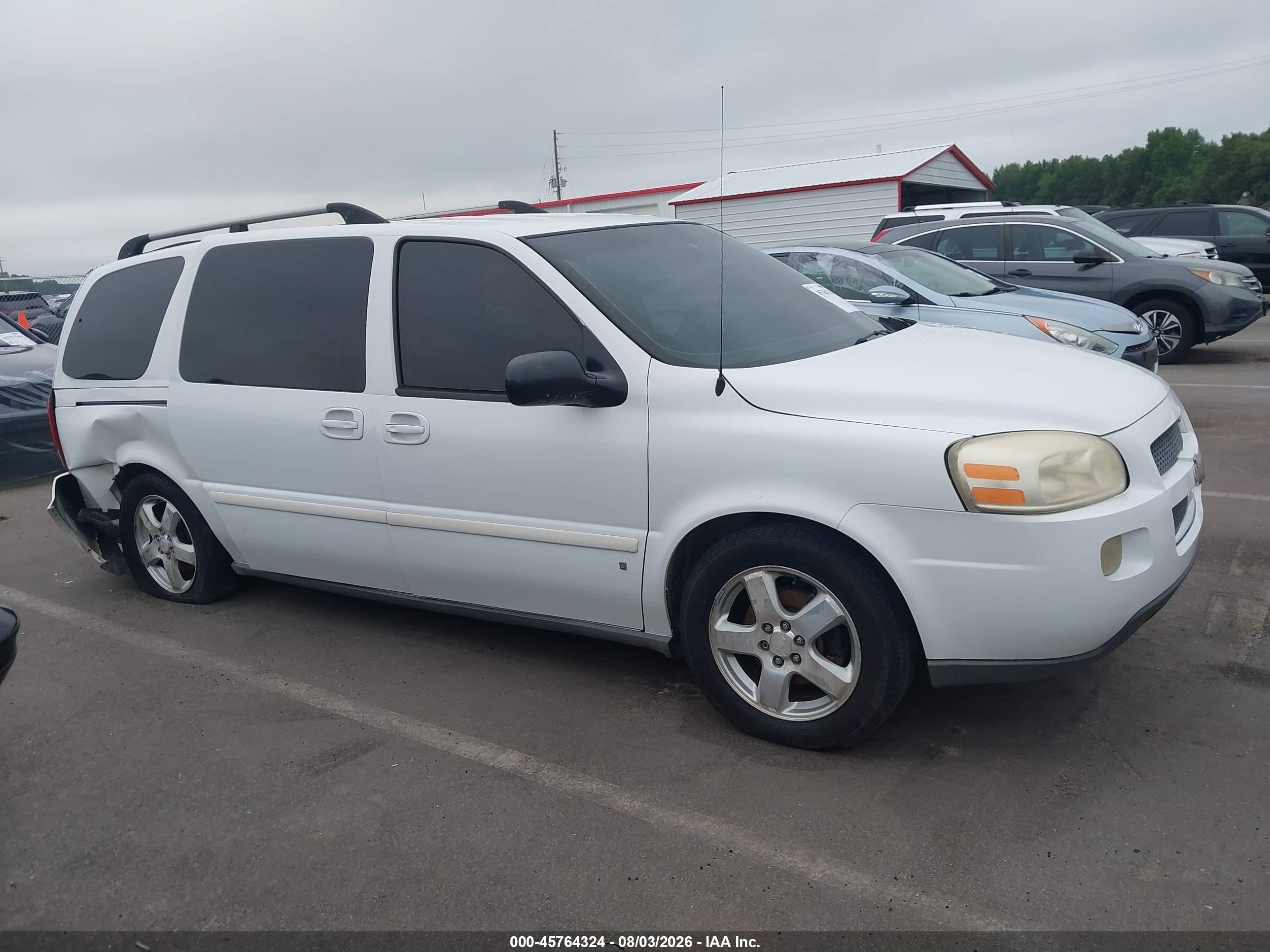 2007 Chevrolet Uplander Lt W/2lt White vin: 1GNDV33177D126326