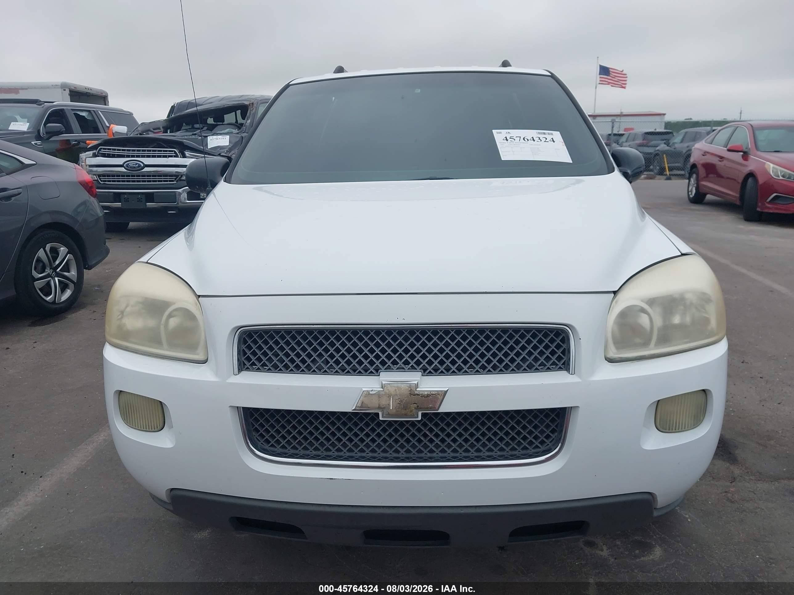 2007 Chevrolet Uplander Lt W/2lt White vin: 1GNDV33177D126326