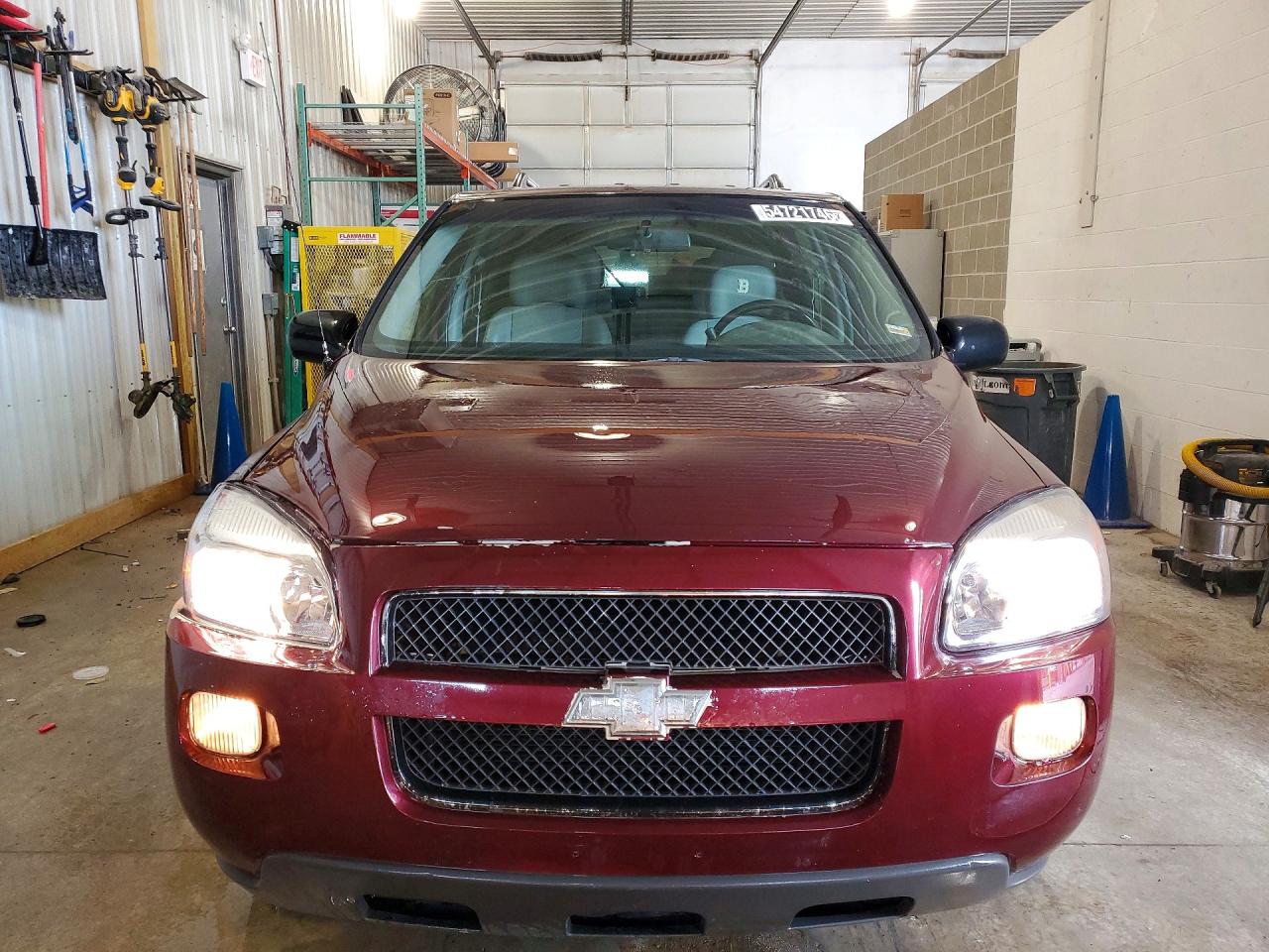 2008 Chevrolet Uplander Lt Burgundy vin: 1GNDV33188D160230