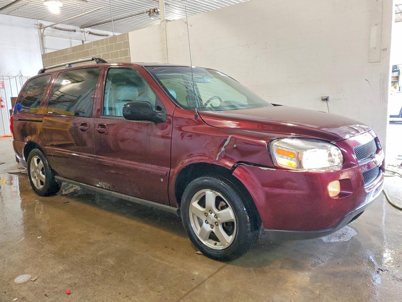 2008 Chevrolet Uplander Lt Burgundy vin: 1GNDV33188D160230