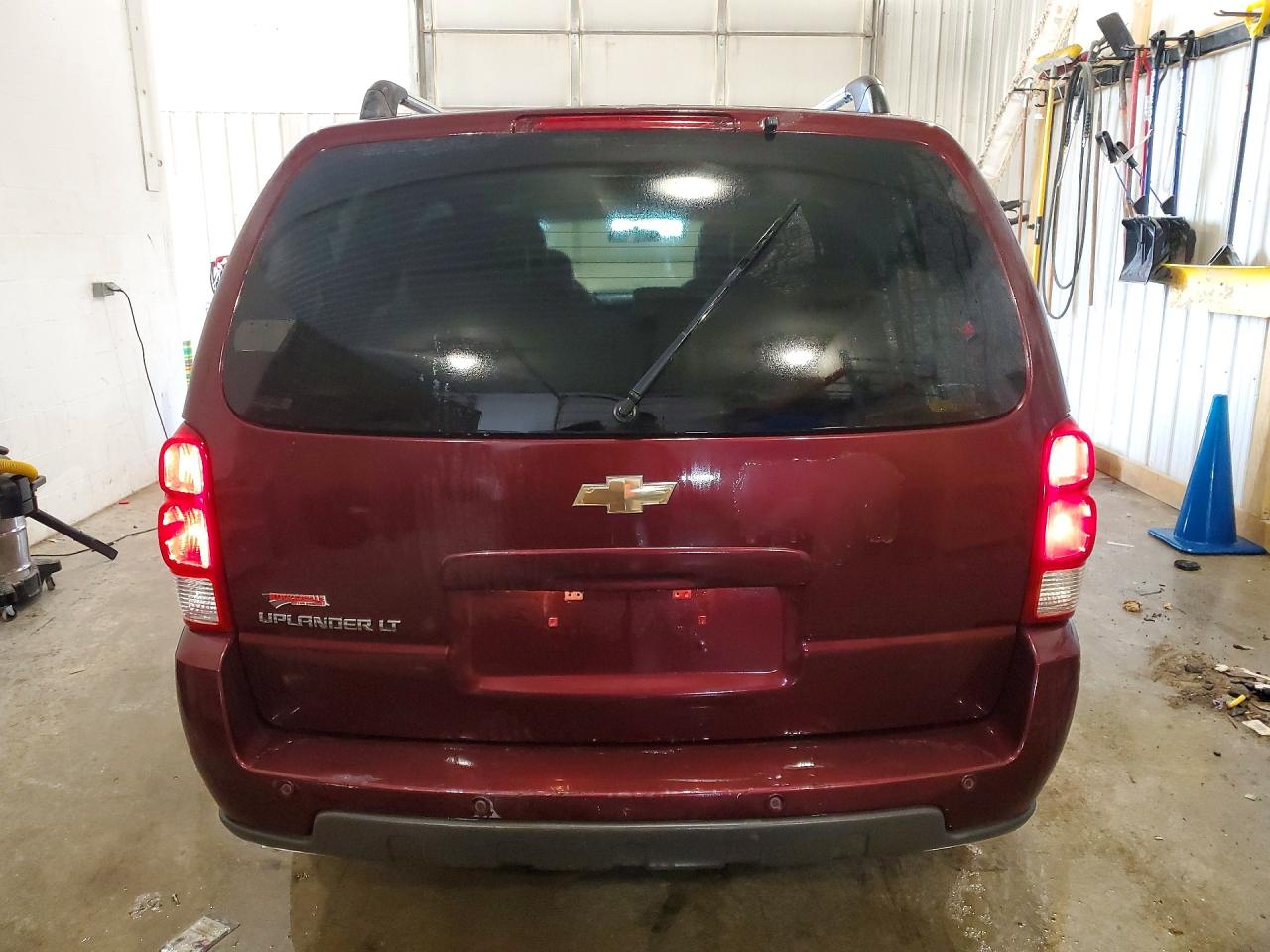2008 Chevrolet Uplander Lt Burgundy vin: 1GNDV33188D160230