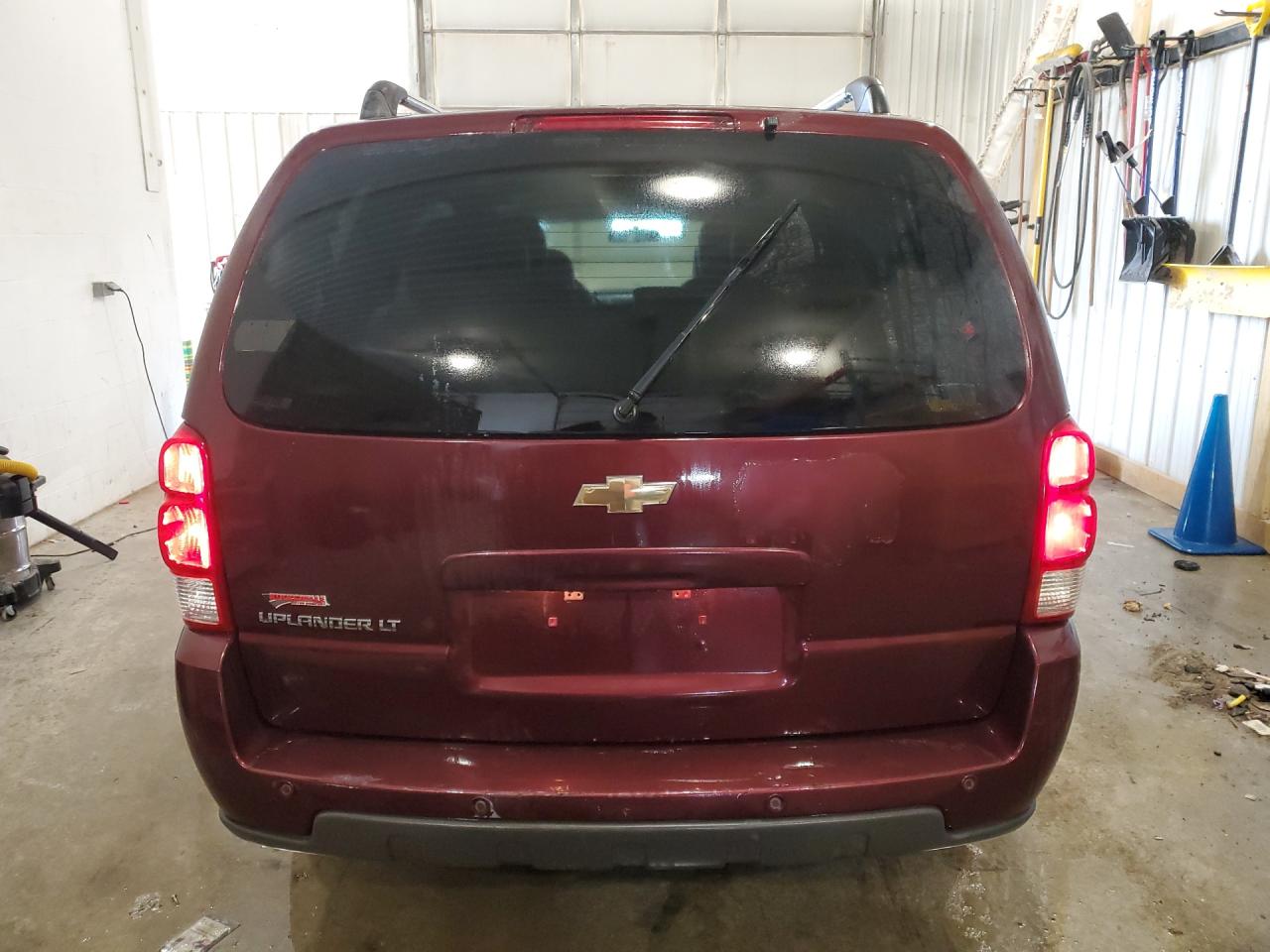 2008 Chevrolet Uplander Lt Burgundy vin: 1GNDV33188D160230 Damage: Rear Bumper/Cover, Scraped, 5 To 6 Inches