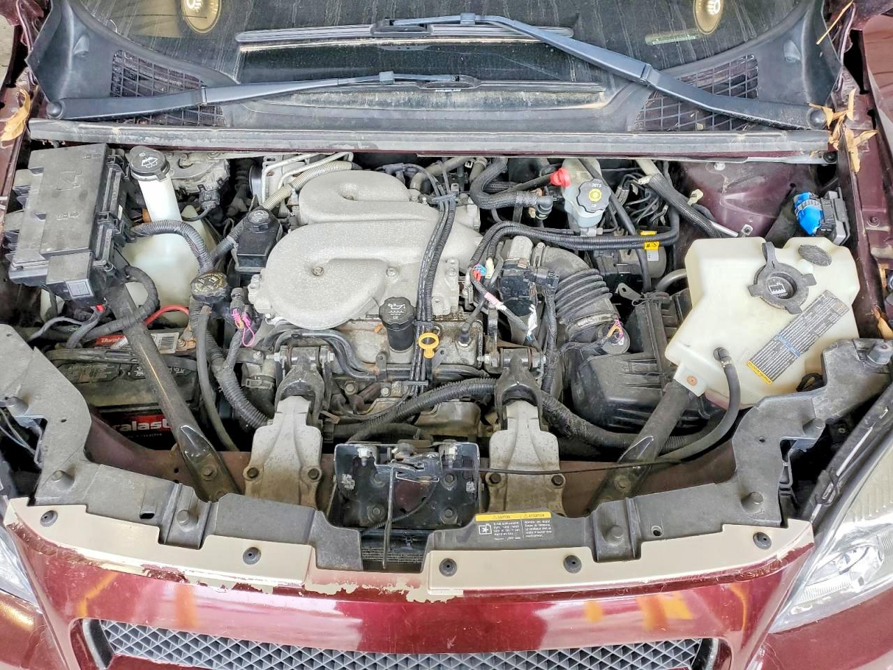 2008 Chevrolet Uplander Lt Burgundy vin: 1GNDV33188D160230