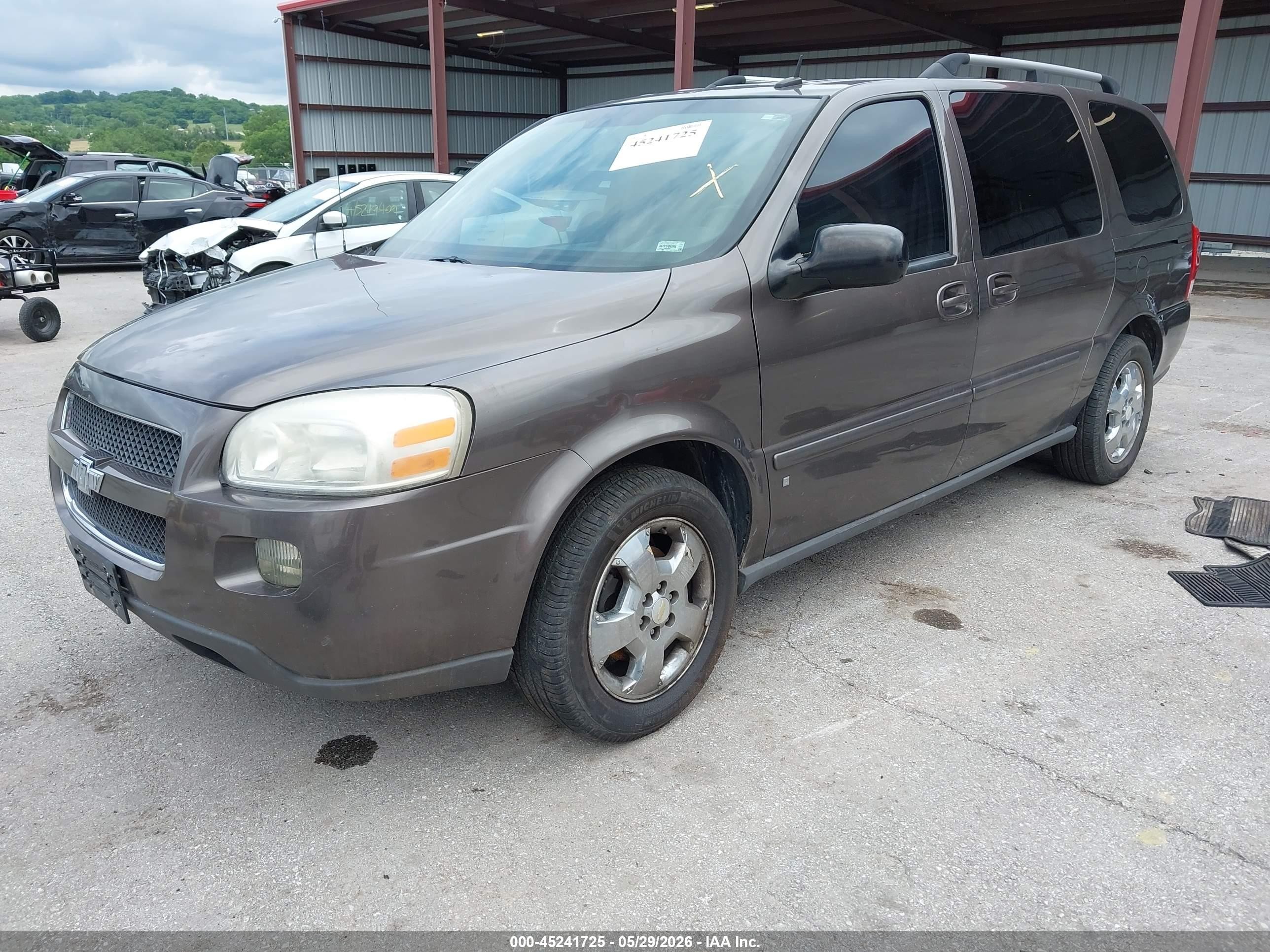 2008 Chevrolet Uplander Lt Brown vin: 1GNDV33198D134722