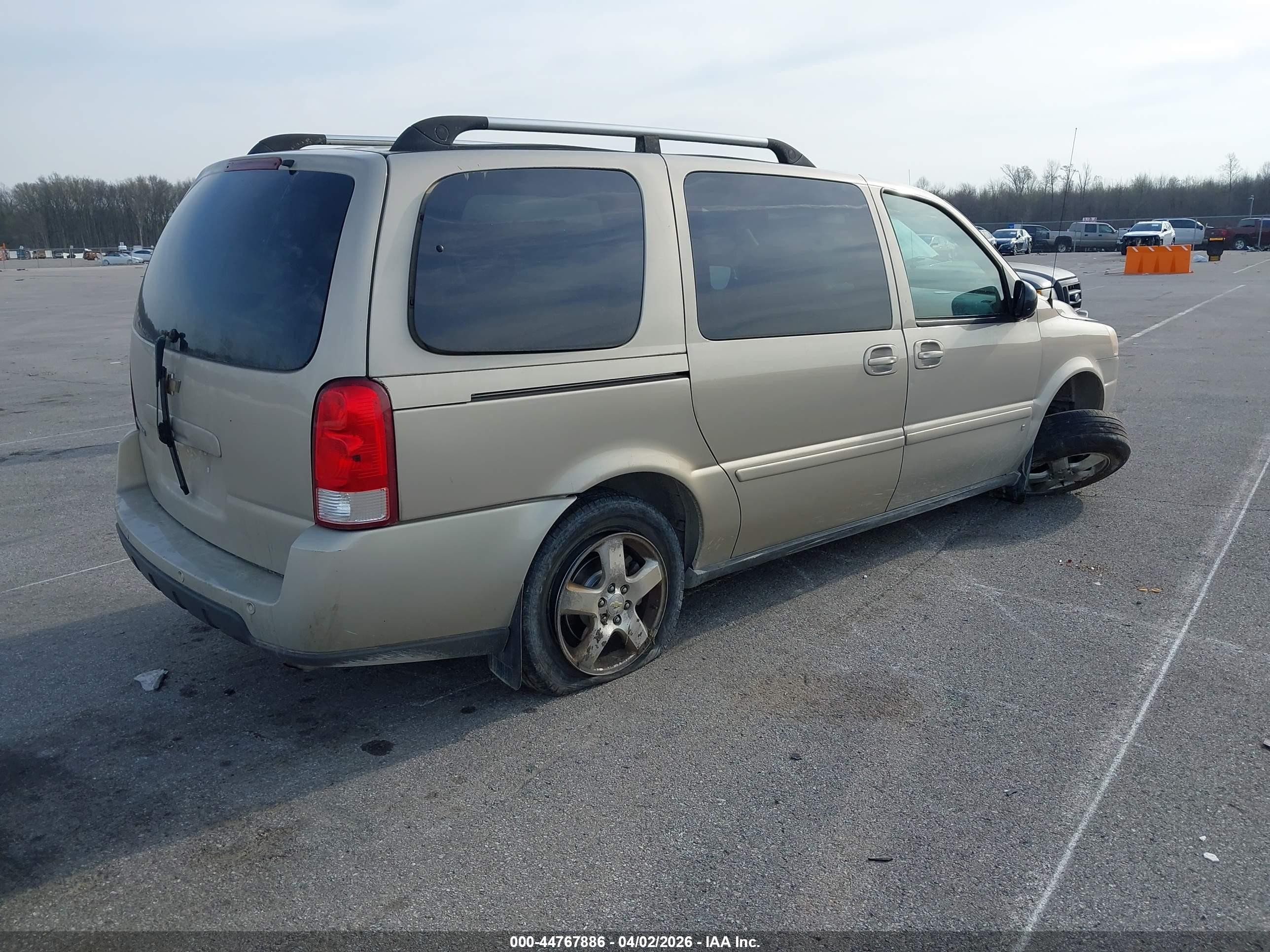 2007 Chevrolet Uplander Lt Gray vin: 1GNDV331X7D194961
