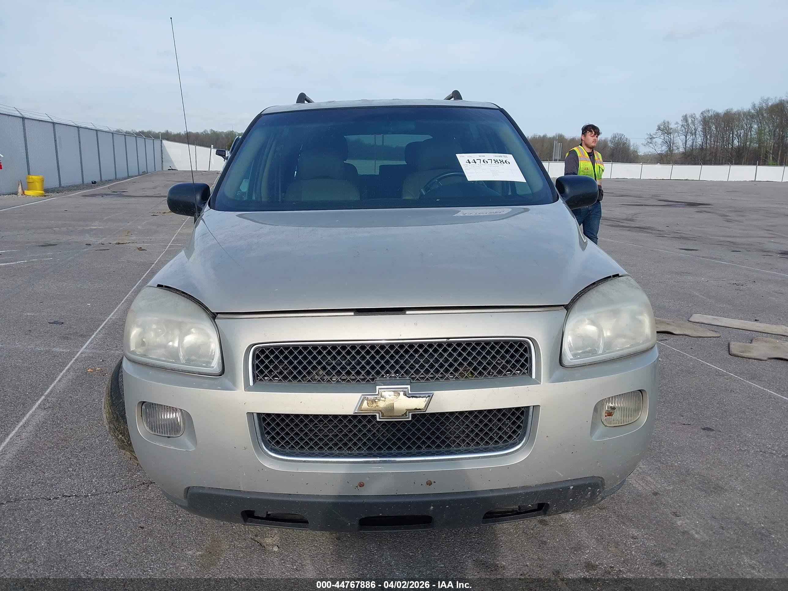 2007 Chevrolet Uplander Lt Gray vin: 1GNDV331X7D194961