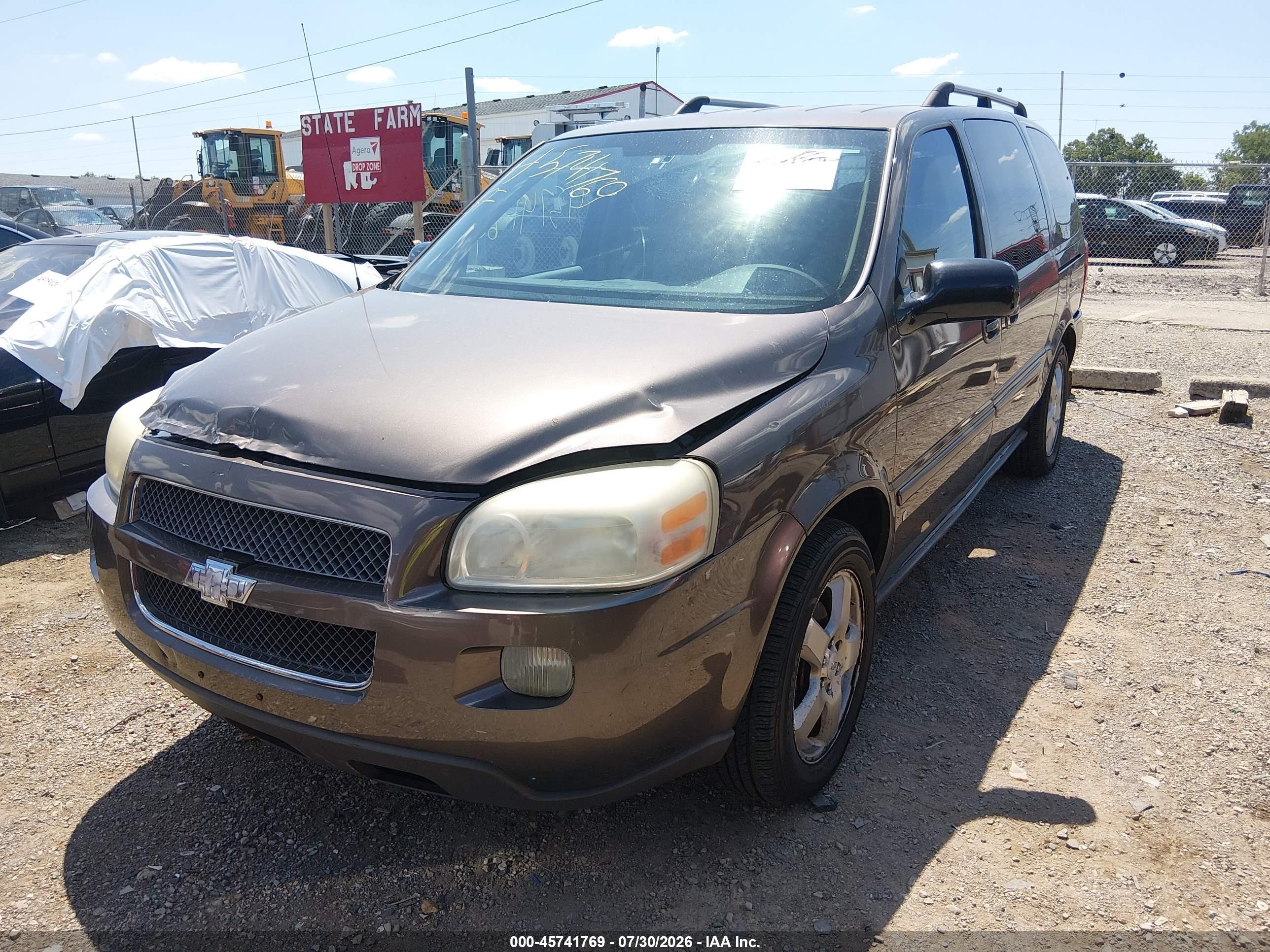 2008 Chevrolet Uplander Lt W/1lt Gold vin: 1GNDV331X8D169978