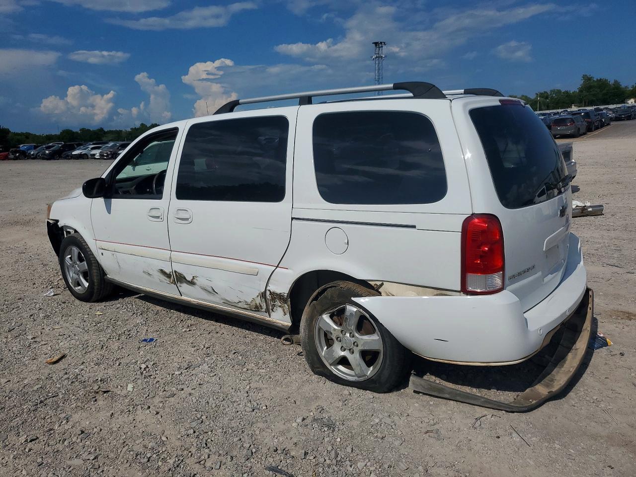 2008 Chevrolet Uplander Lt White vin: 1GNDV331X8D190989
