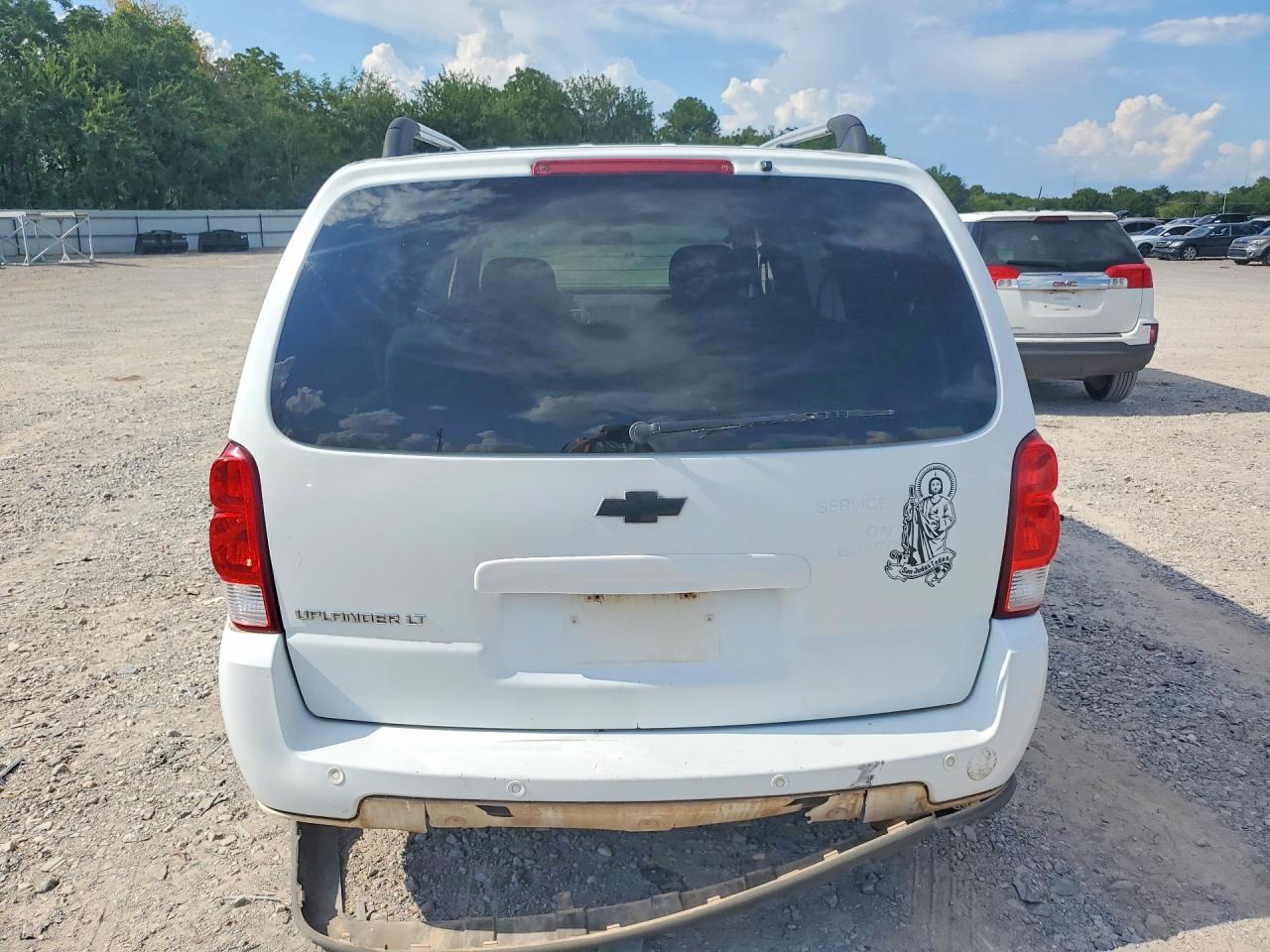 2008 Chevrolet Uplander Lt White vin: 1GNDV331X8D190989