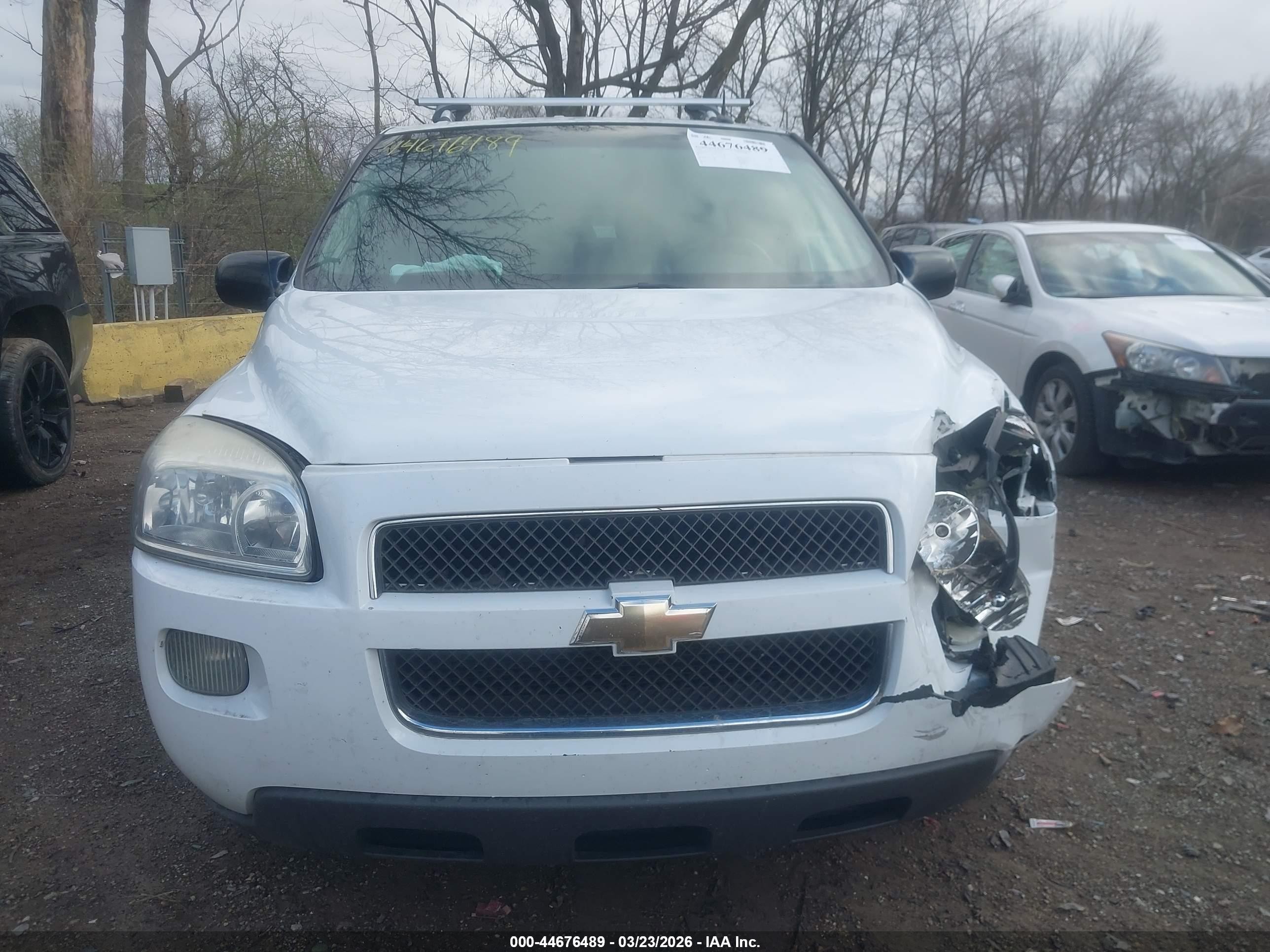 2005 Chevrolet Uplander Lt White vin: 1GNDV33L15D231832