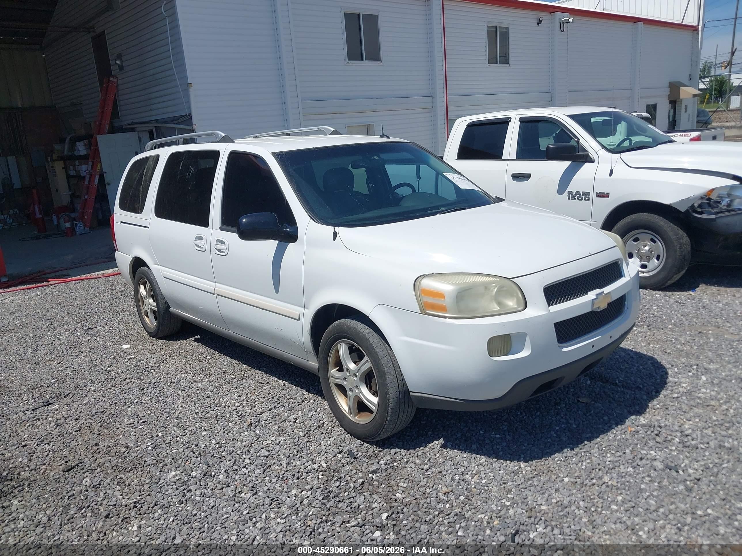 2005 Chevrolet Uplander Lt White vin: 1GNDV33L15D299984