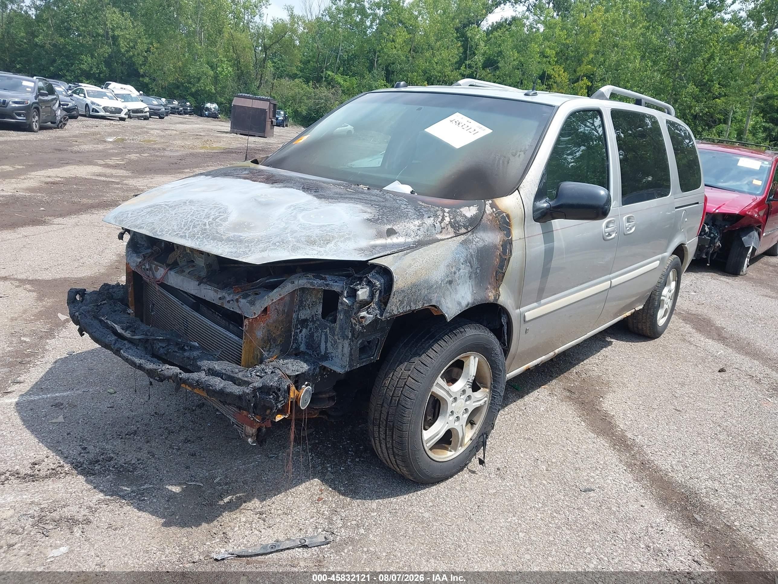 2006 Chevrolet Uplander Lt W/2lt Silver vin: 1GNDV33L16D131280
