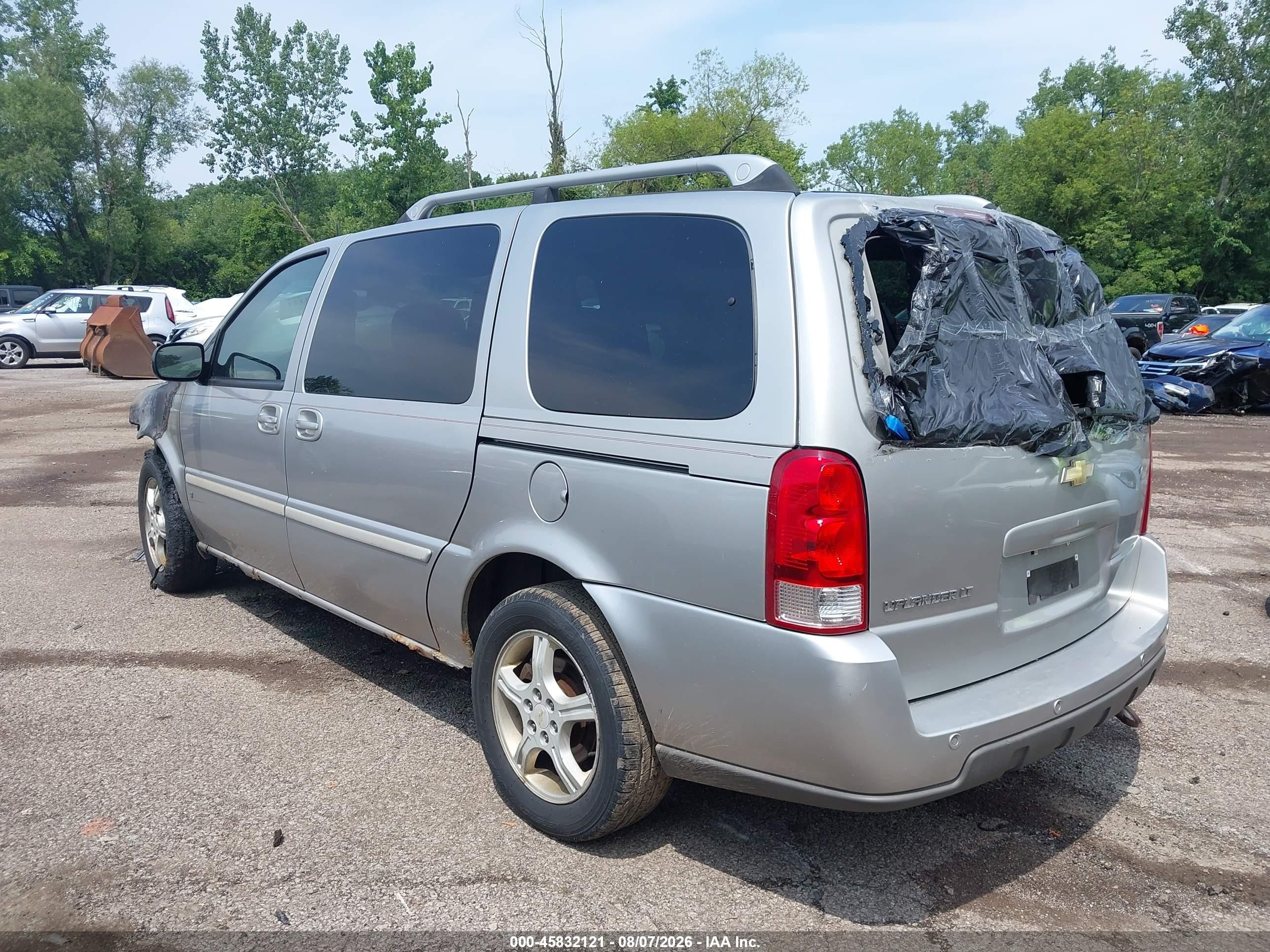 2006 Chevrolet Uplander Lt W/2lt Silver vin: 1GNDV33L16D131280