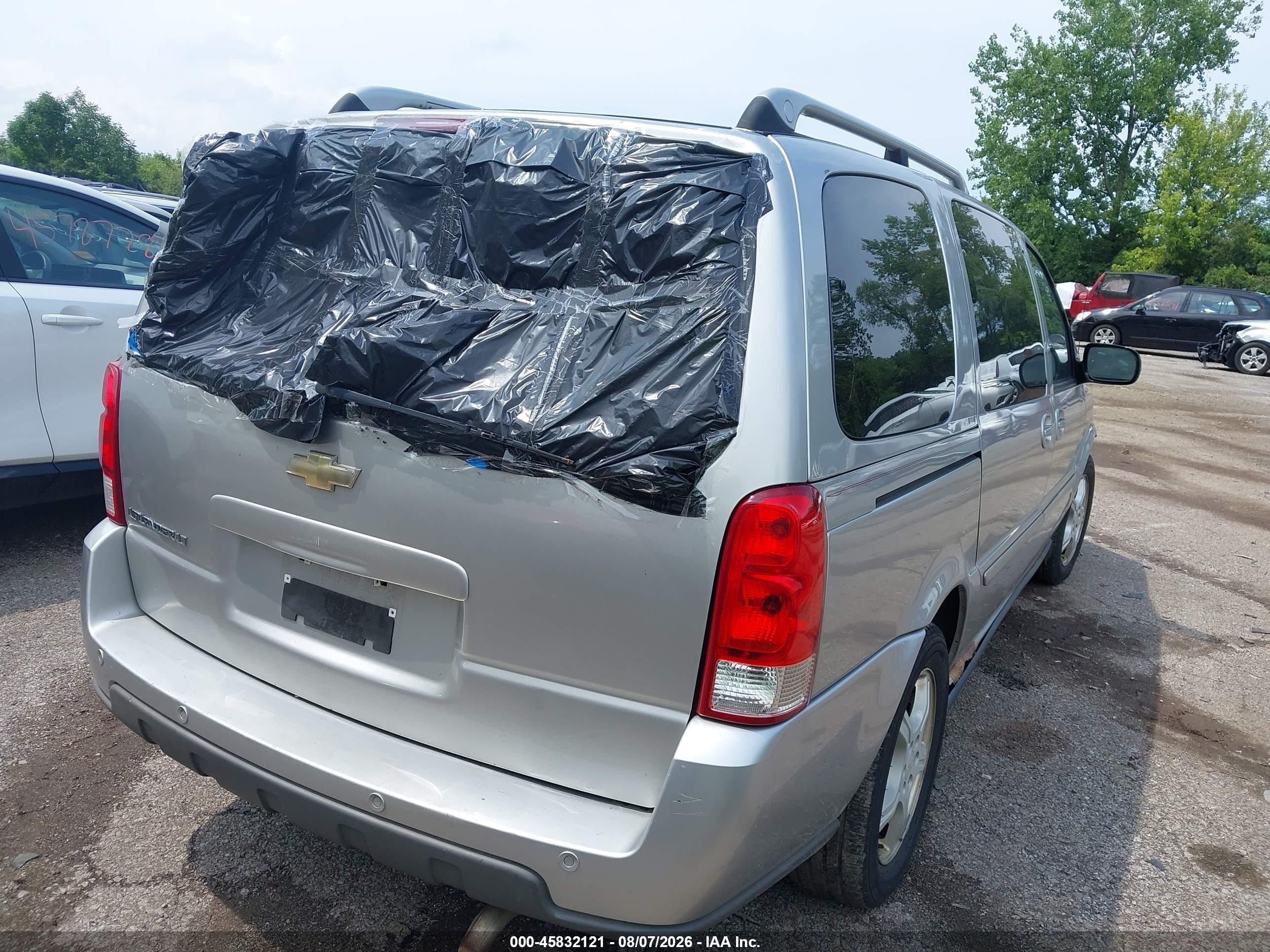 2006 Chevrolet Uplander Lt W/2lt Silver vin: 1GNDV33L16D131280
