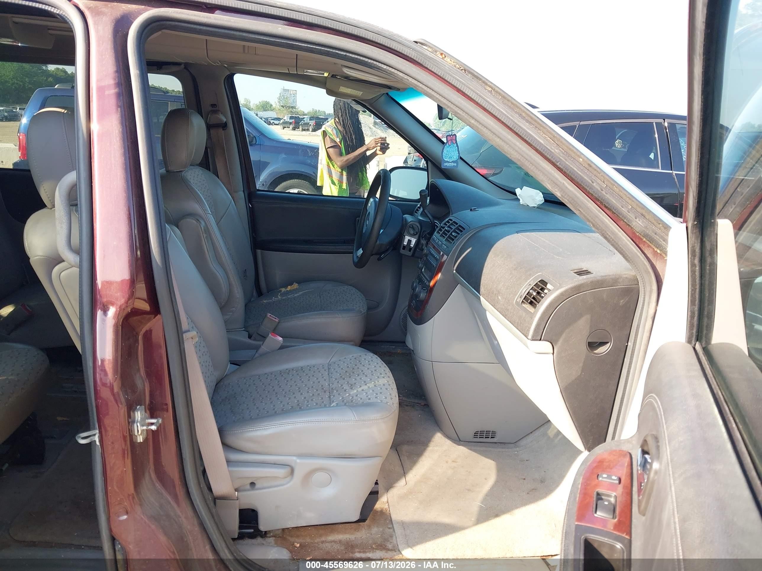 2006 Chevrolet Uplander Lt W/1lt Burgundy vin: 1GNDV33L26D197661