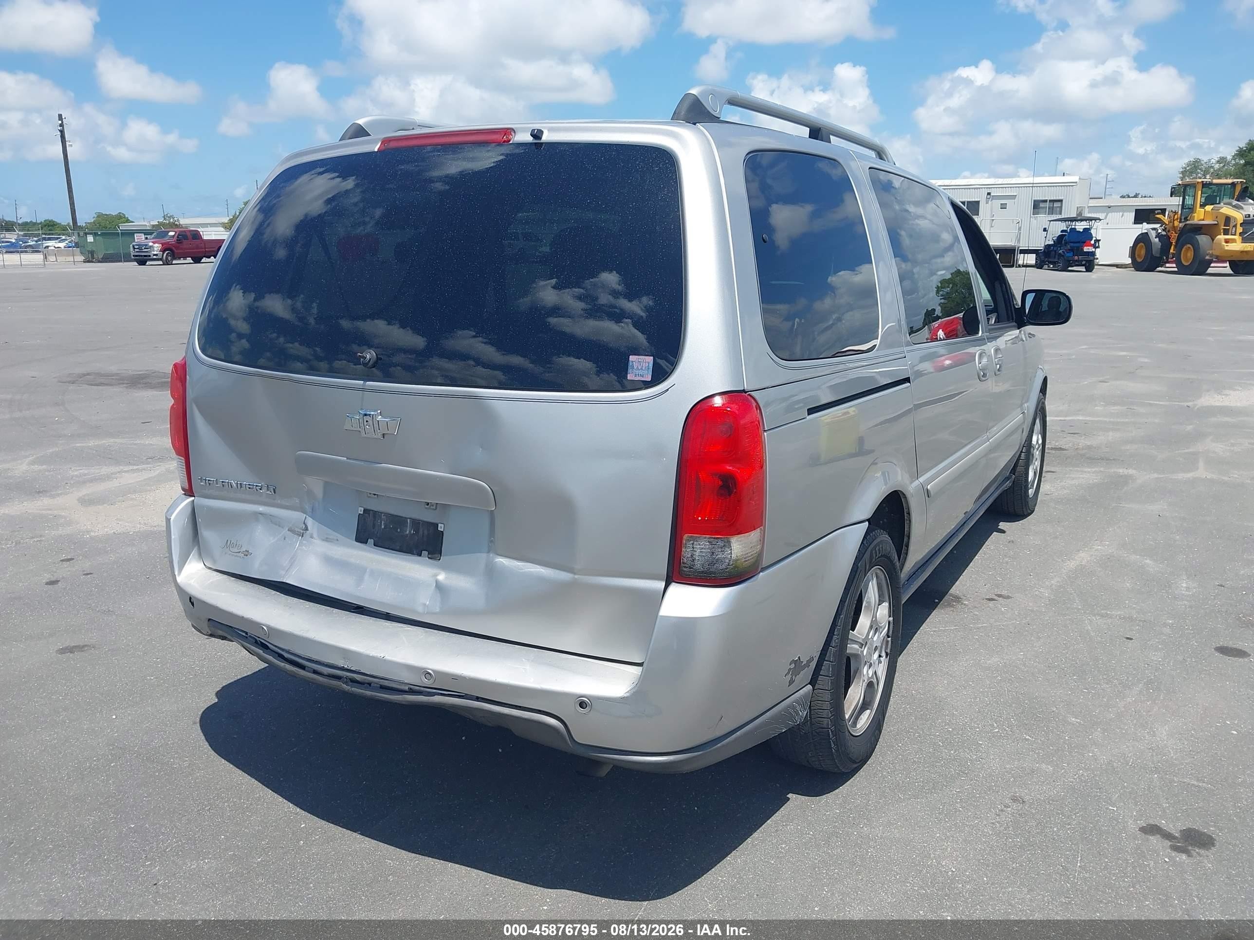 2006 Chevrolet Uplander Lt W/3lt Silver vin: 1GNDV33L36D177337