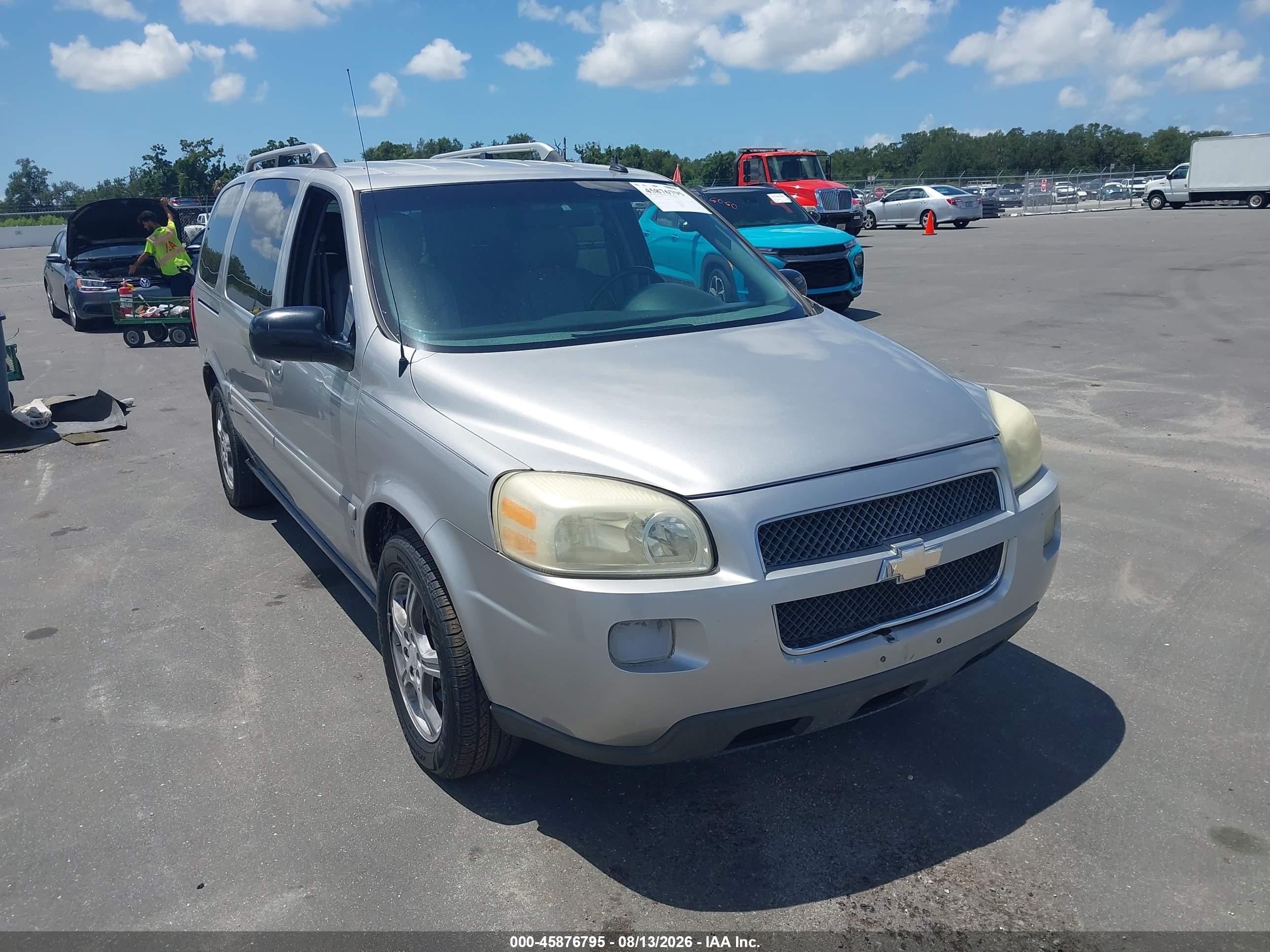 2006 Chevrolet Uplander Lt W/3lt Серебряный vin: 1GNDV33L36D177337