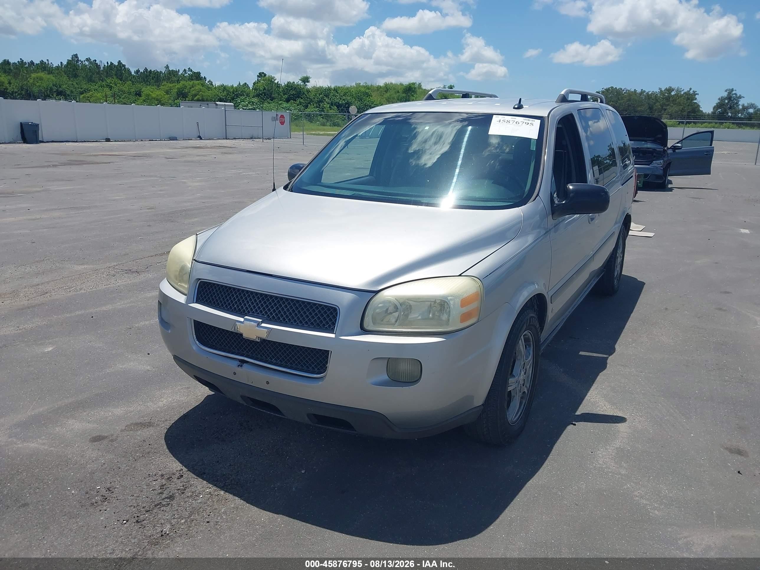 2006 Chevrolet Uplander Lt W/3lt Silver vin: 1GNDV33L36D177337