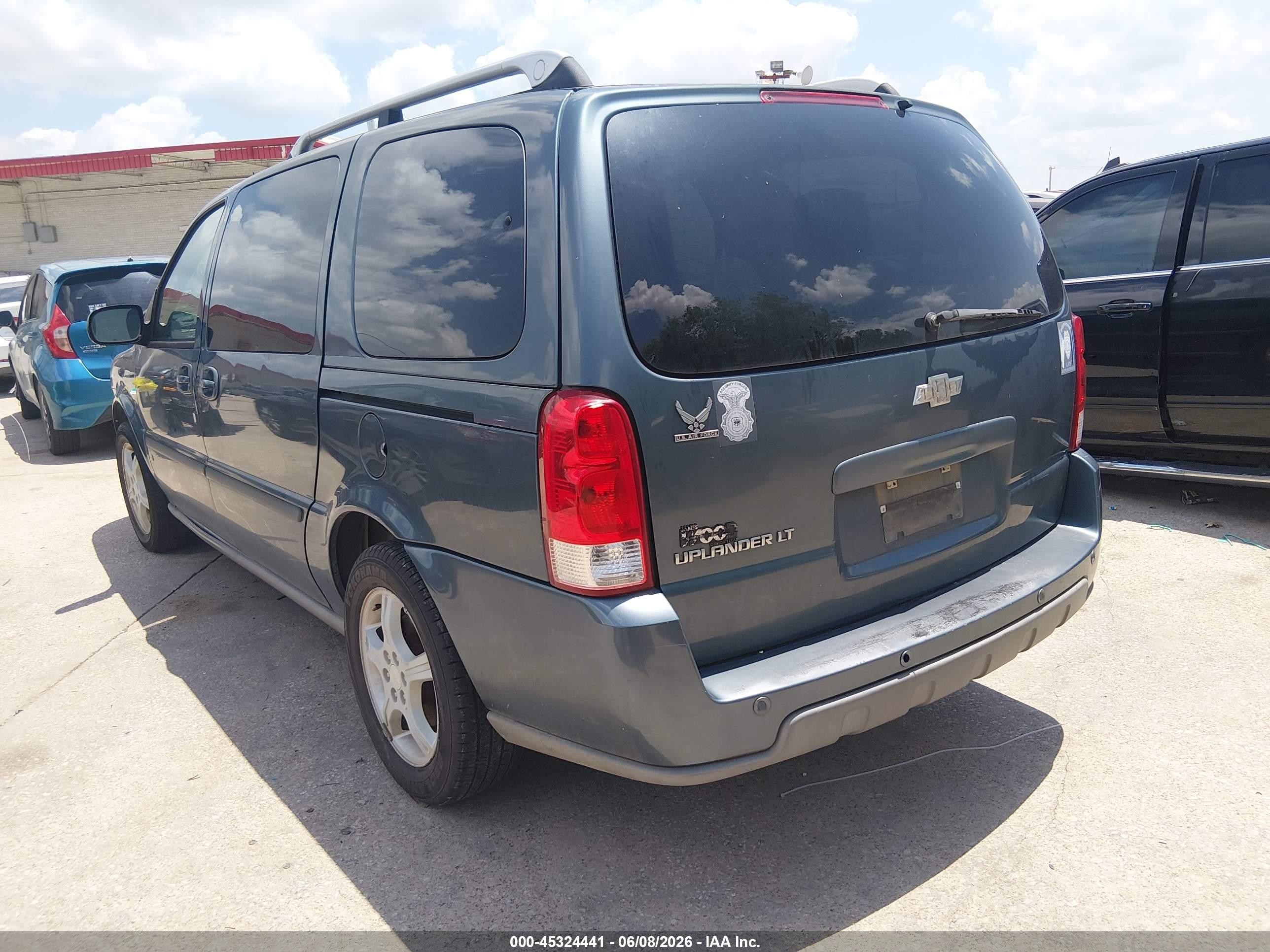 2006 Chevrolet Uplander Lt W/3lt Blue vin: 1GNDV33L56D151726