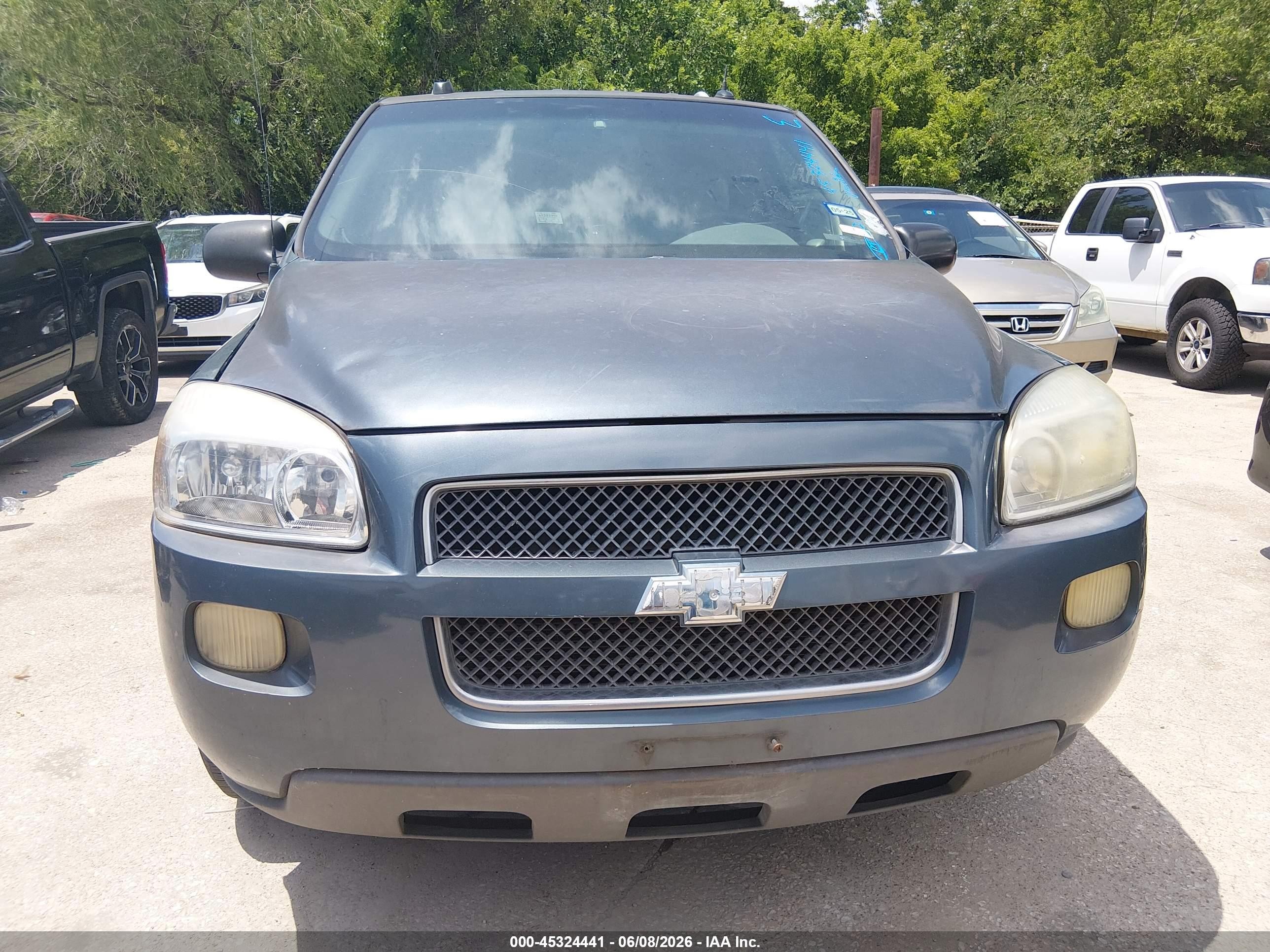 2006 Chevrolet Uplander Lt W/3lt Blue vin: 1GNDV33L56D151726