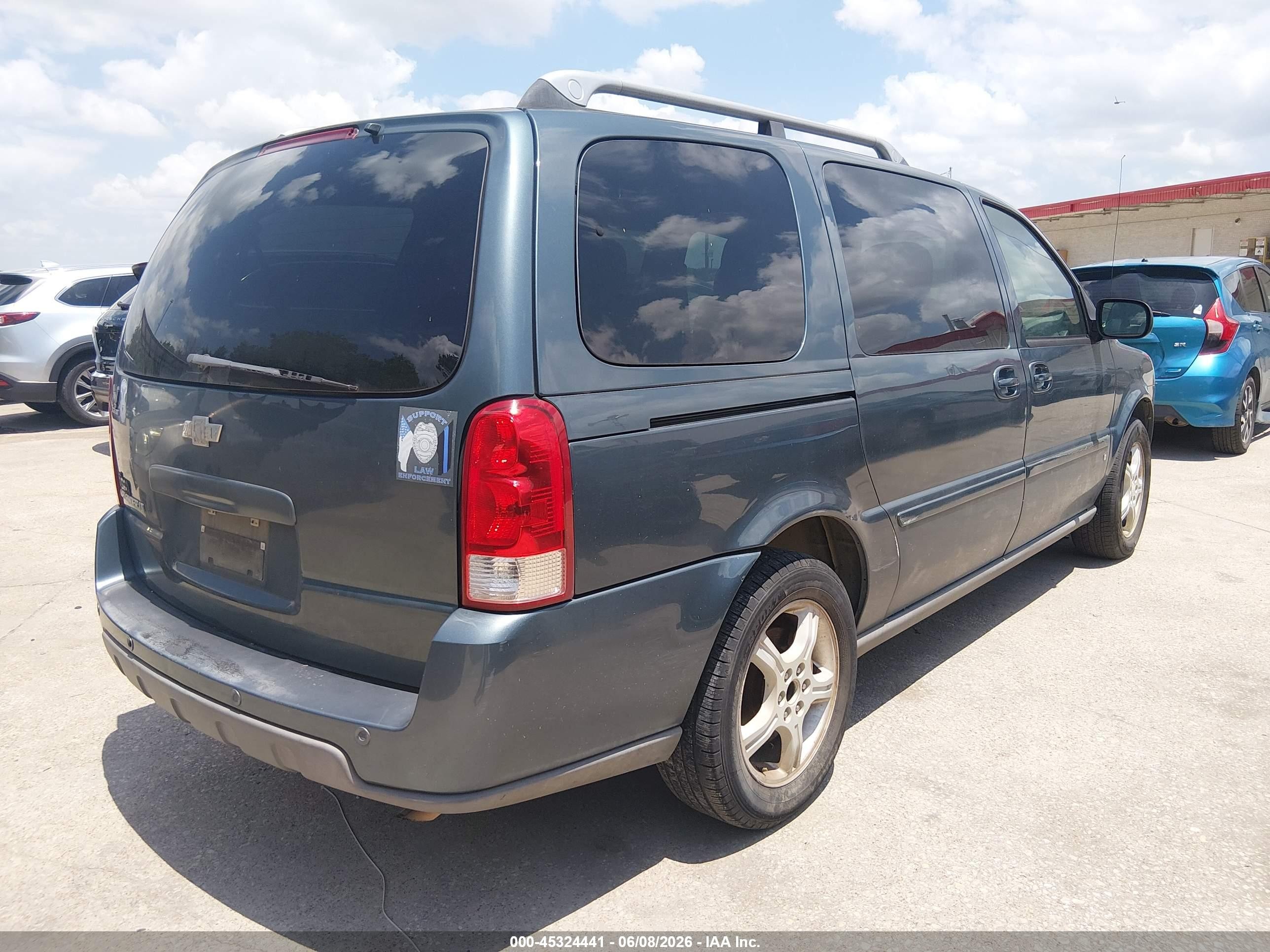 2006 Chevrolet Uplander Lt W/3lt Blue vin: 1GNDV33L56D151726
