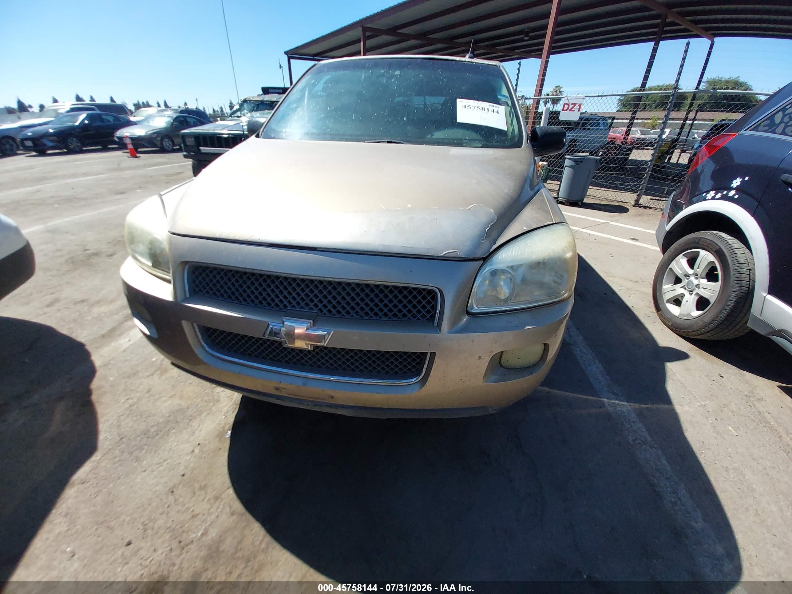 2006 Chevrolet Uplander Lt W/1lt Бежевый vin: 1GNDV33L76D181679