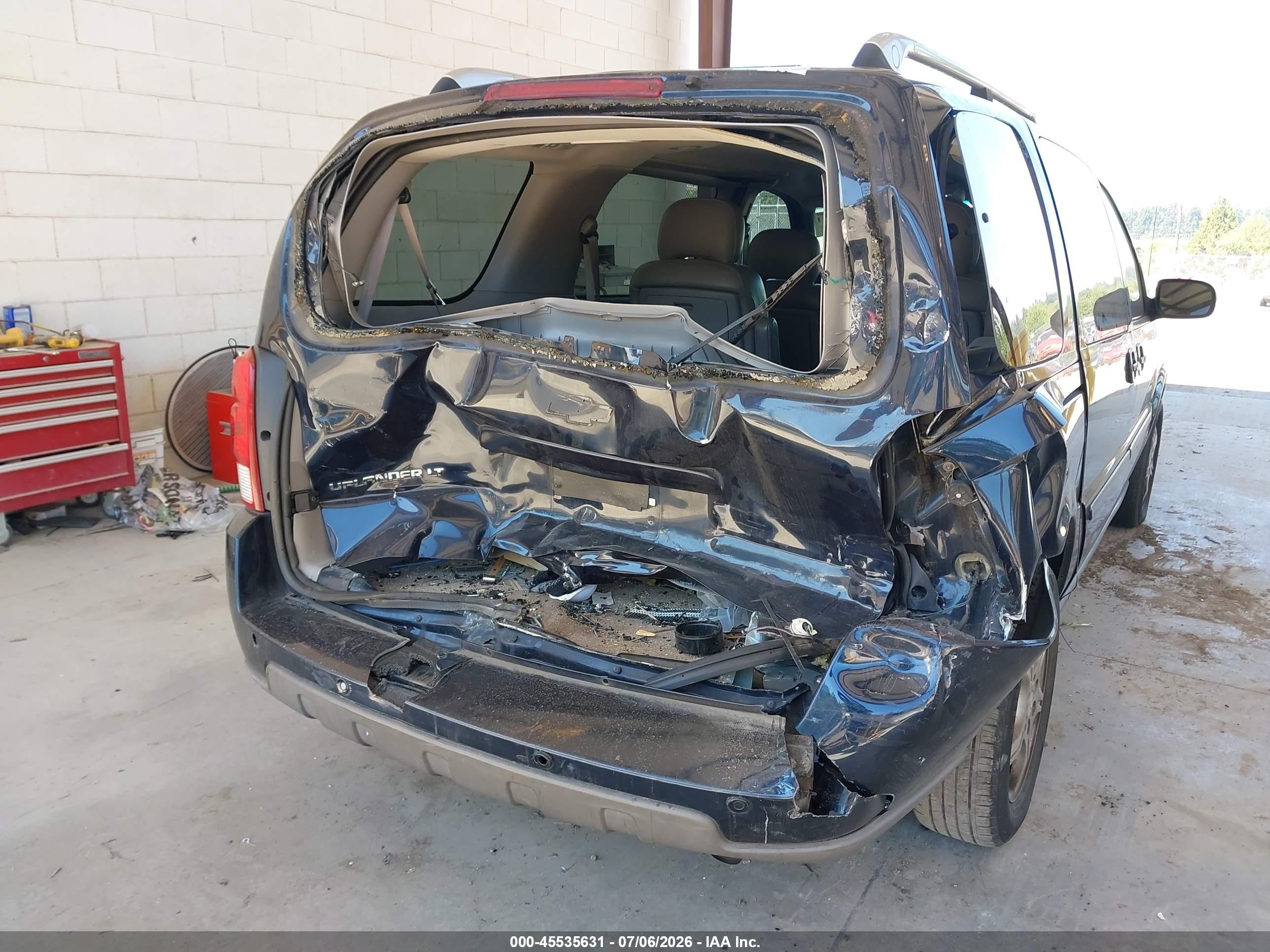 2006 Chevrolet Uplander Lt W/2lt Blue vin: 1GNDV33L86D111639