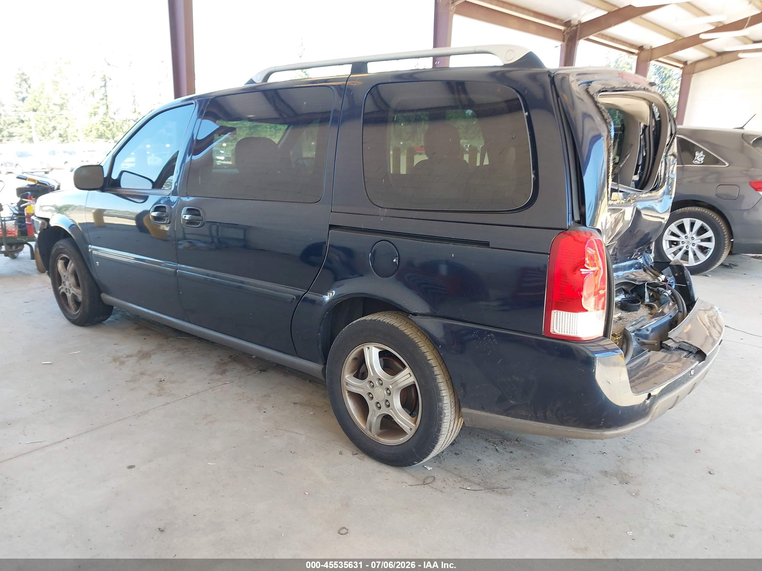 2006 Chevrolet Uplander Lt W/2lt Blue vin: 1GNDV33L86D111639