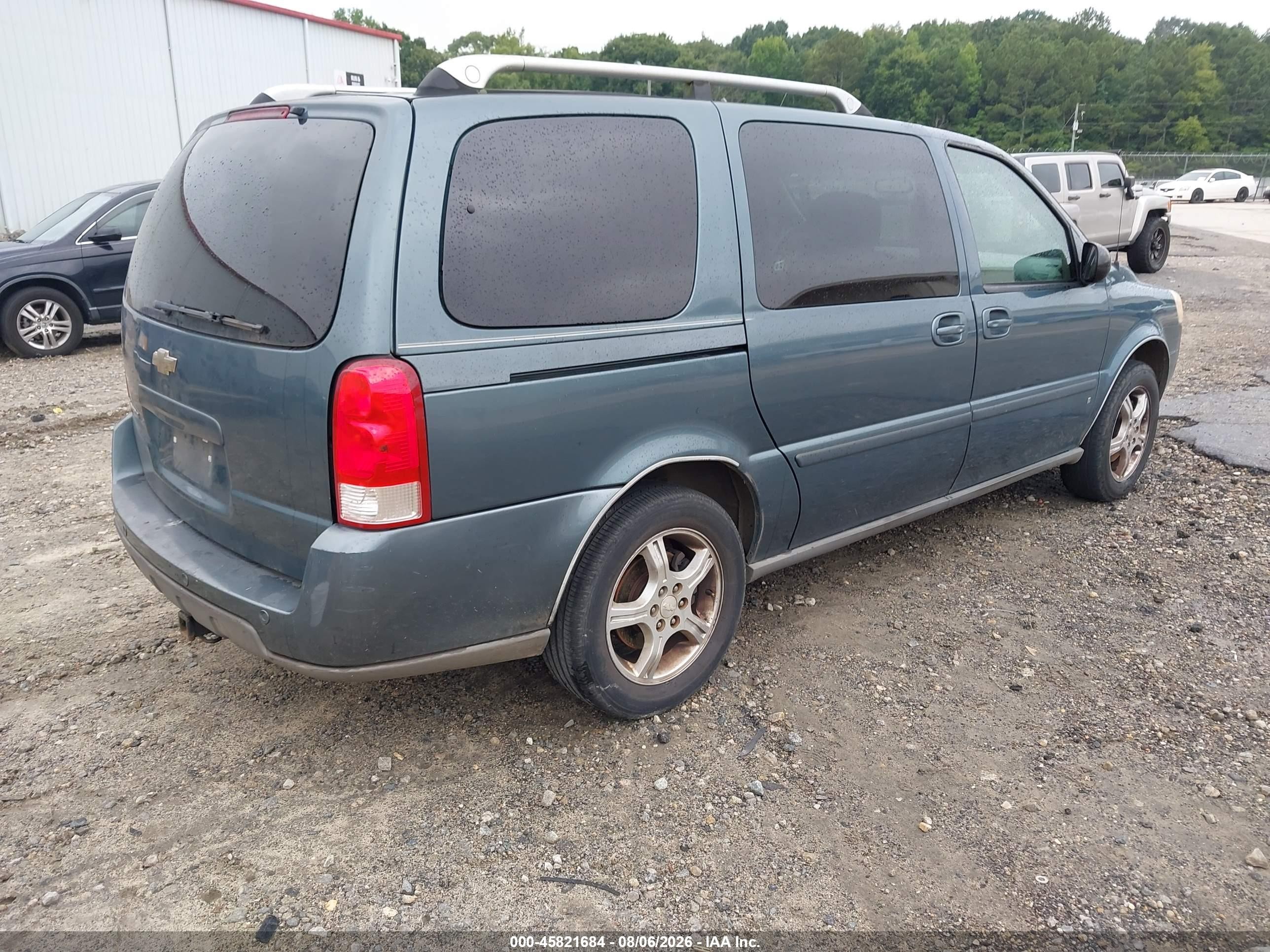 2006 Chevrolet Uplander Lt W/2lt Blue vin: 1GNDV33L86D221283
