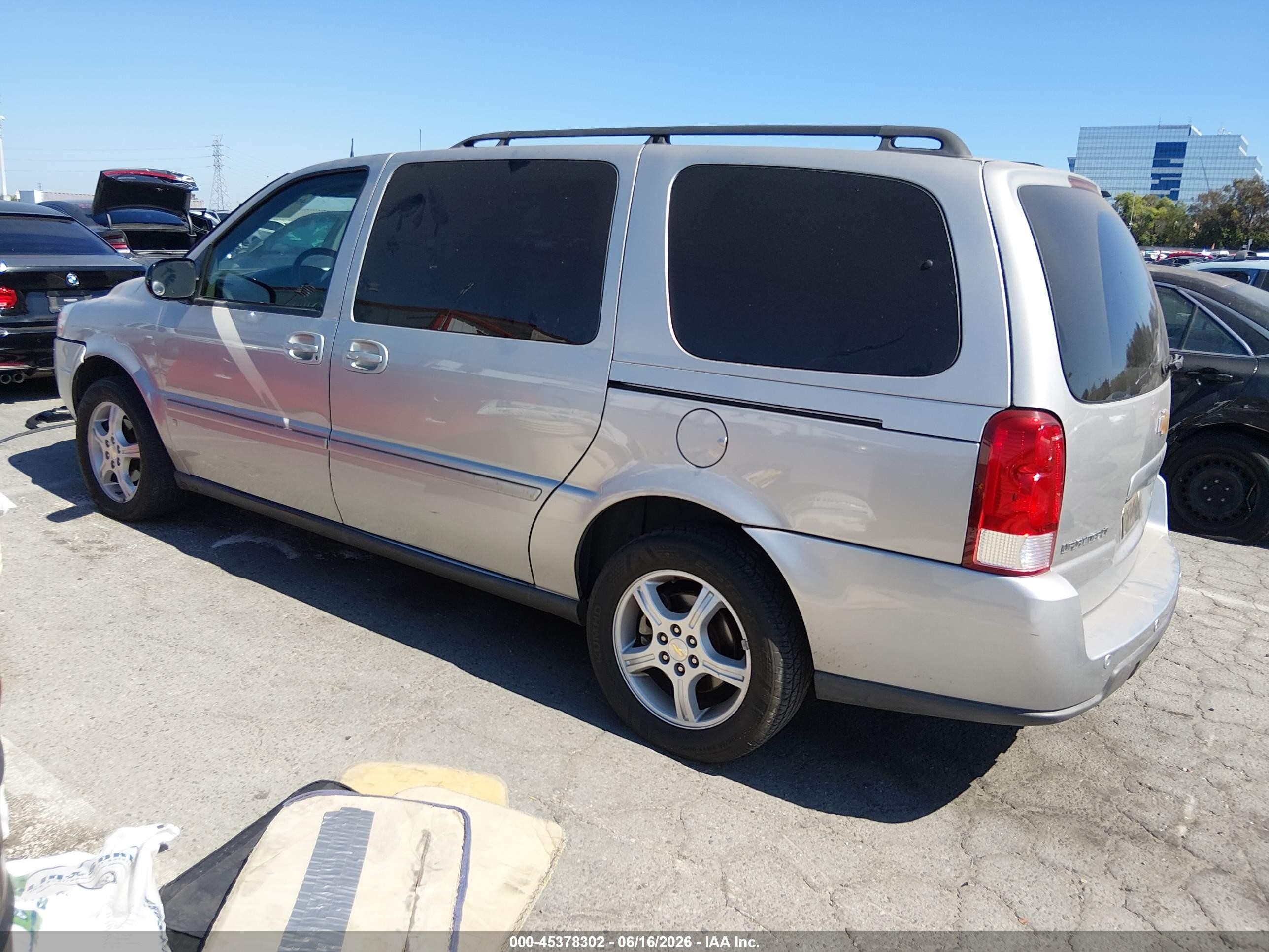 2006 Chevrolet Uplander Lt W/1lt Silver vin: 1GNDV33L96D105039