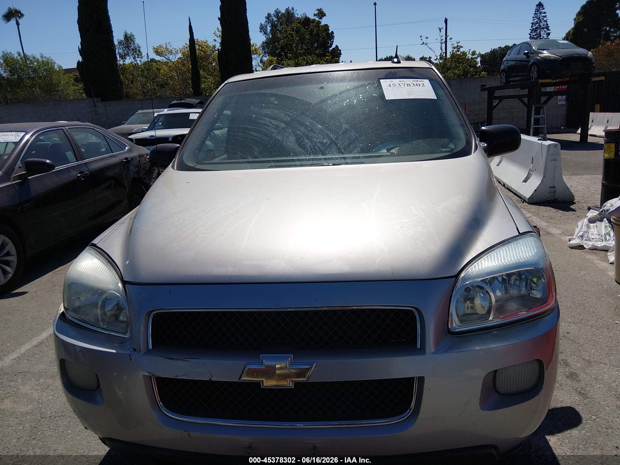 2006 Chevrolet Uplander Lt W/1lt Silver vin: 1GNDV33L96D105039