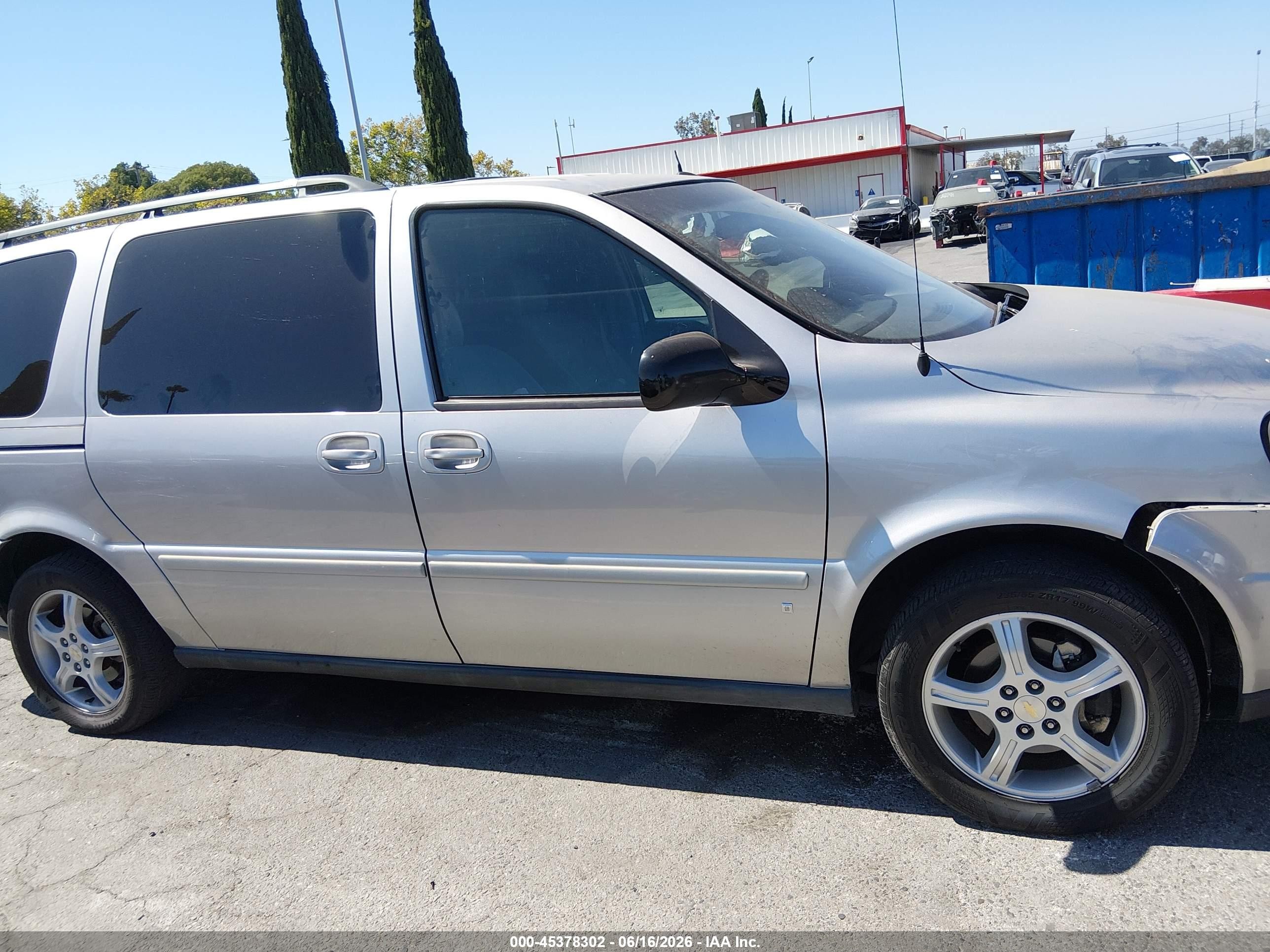 2006 Chevrolet Uplander Lt W/1lt Silver vin: 1GNDV33L96D105039