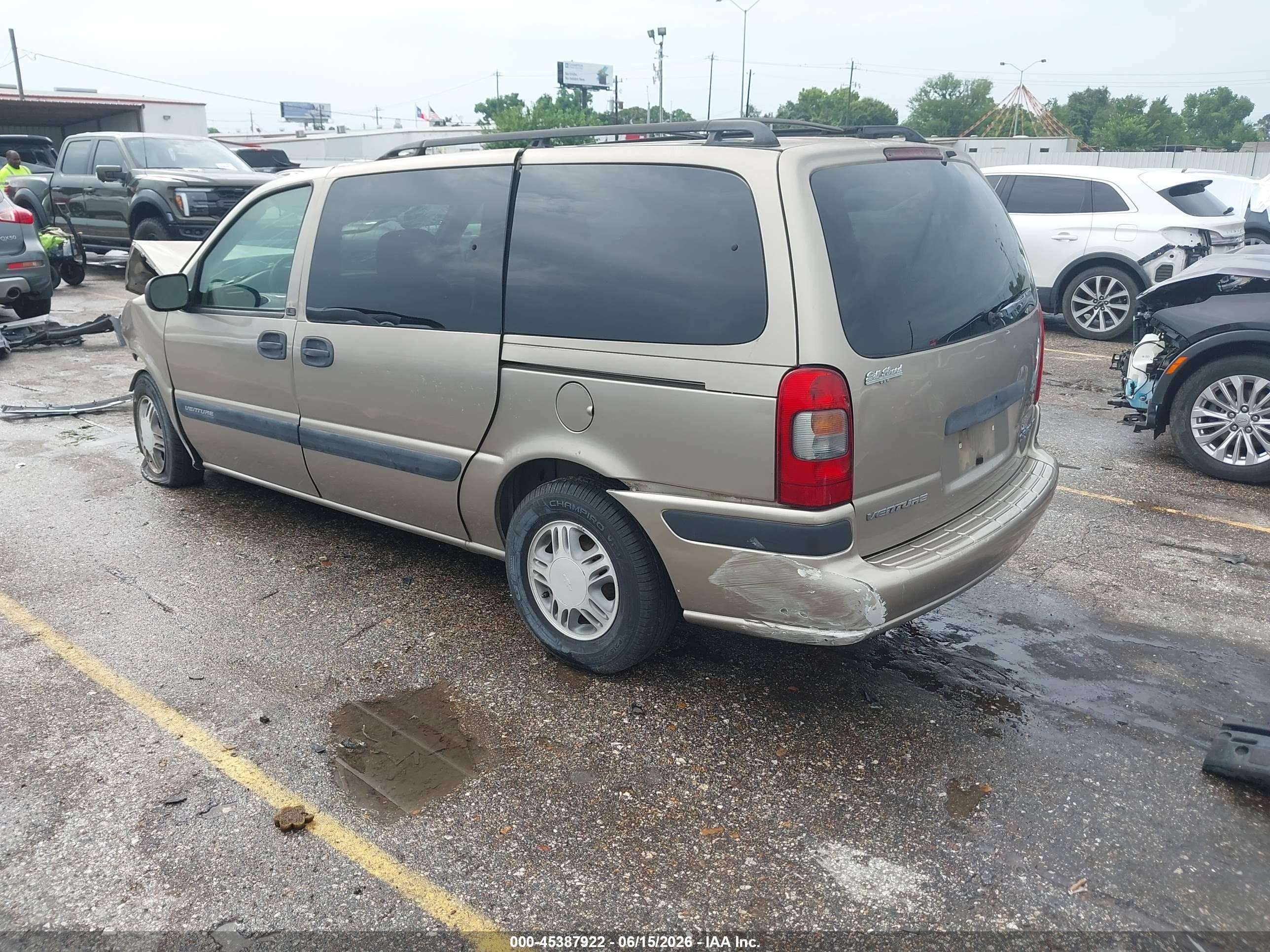 2002 Chevrolet Venture Ls 1sc Pkg Tan vin: 1GNDX03E02D296418