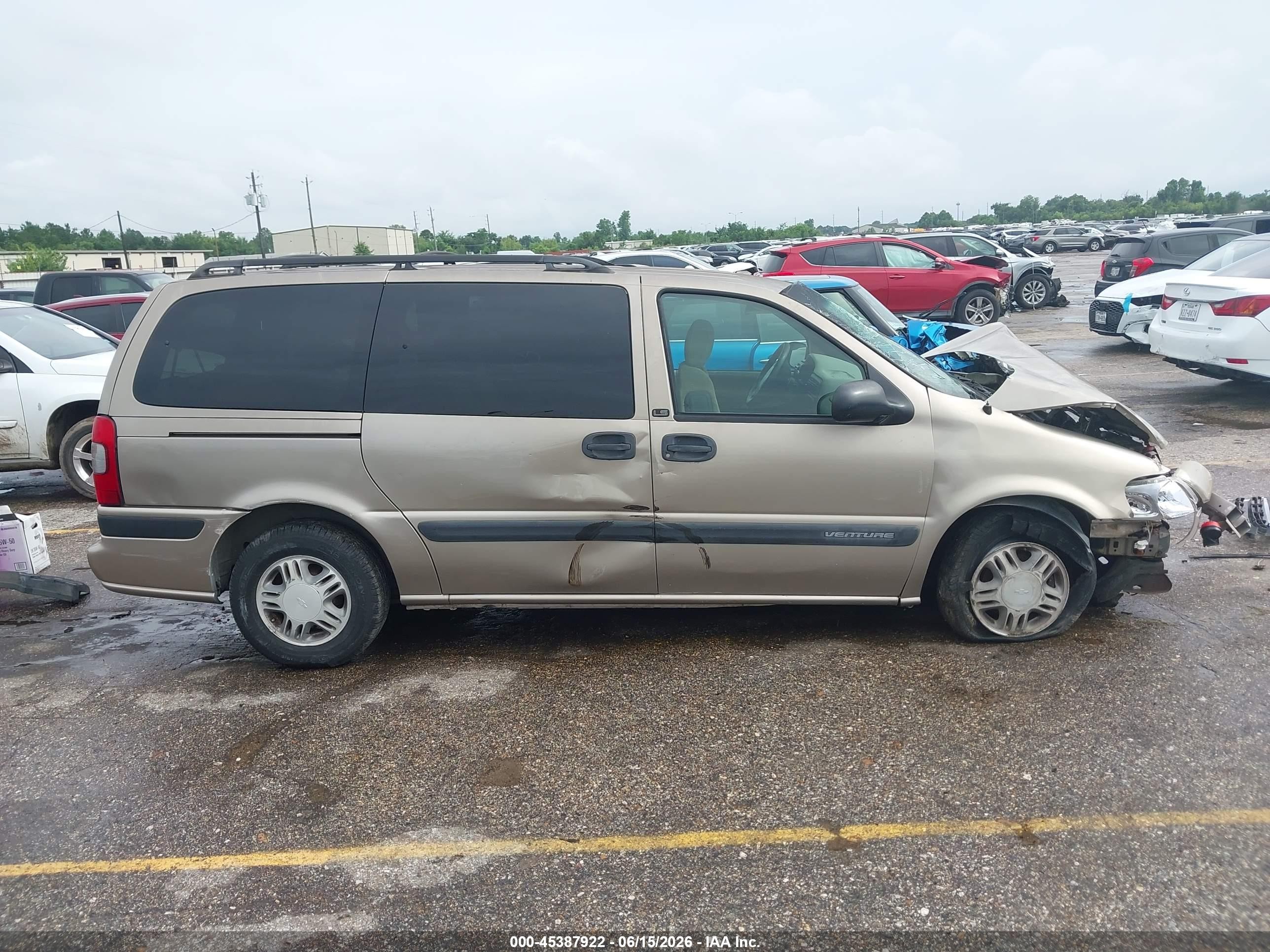 2002 Chevrolet Venture Ls 1sc Pkg Tan vin: 1GNDX03E02D296418