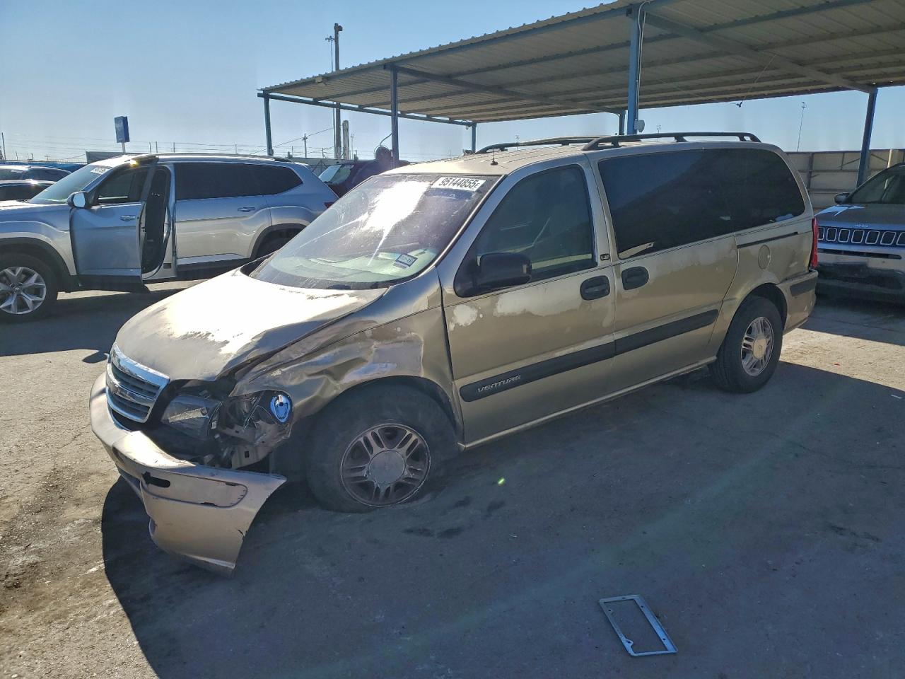2001 Chevrolet Venture Gold vin: 1GNDX03E11D120766