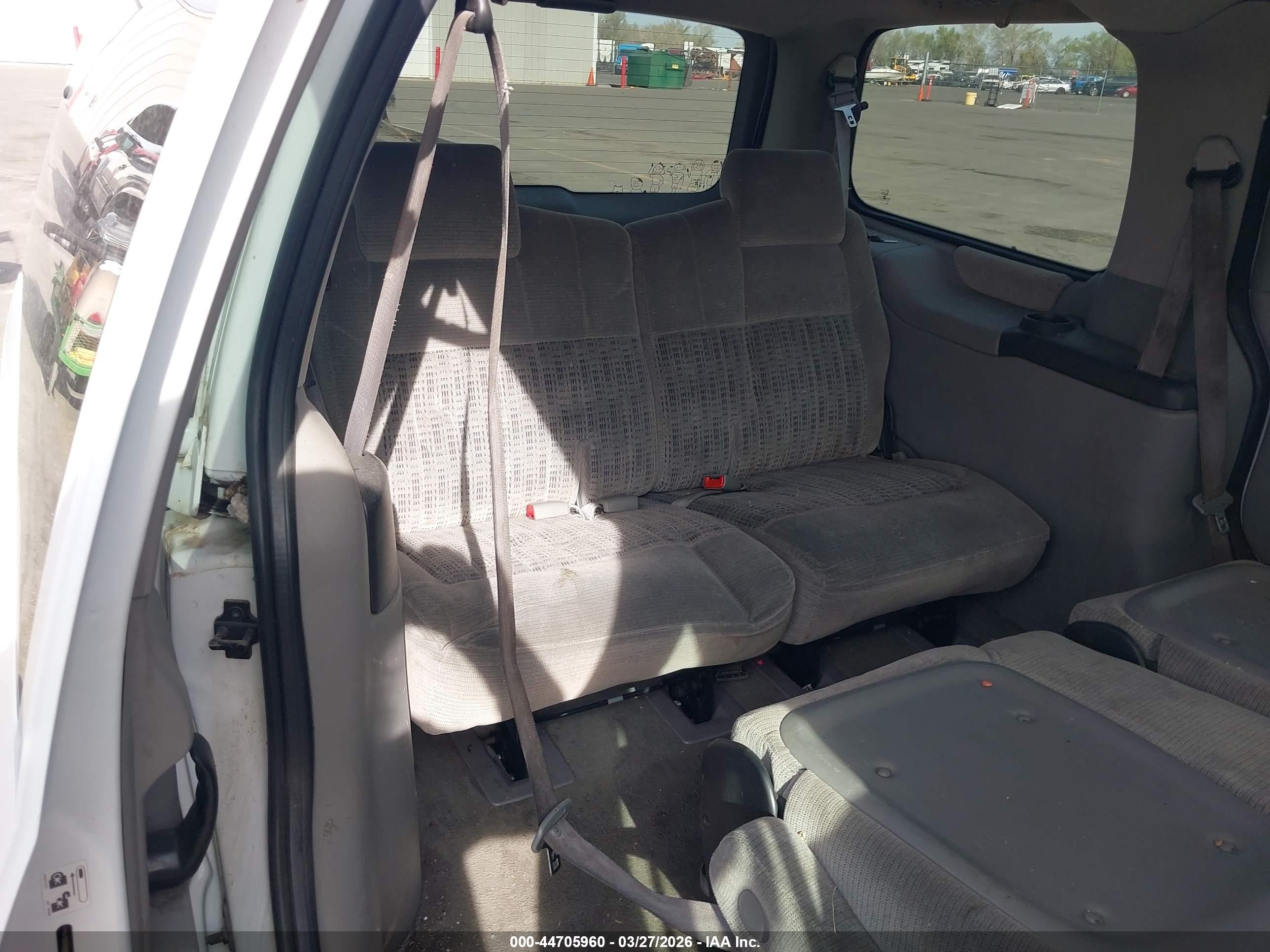 2002 Chevrolet Venture Plus White vin: 1GNDX03E12D104245