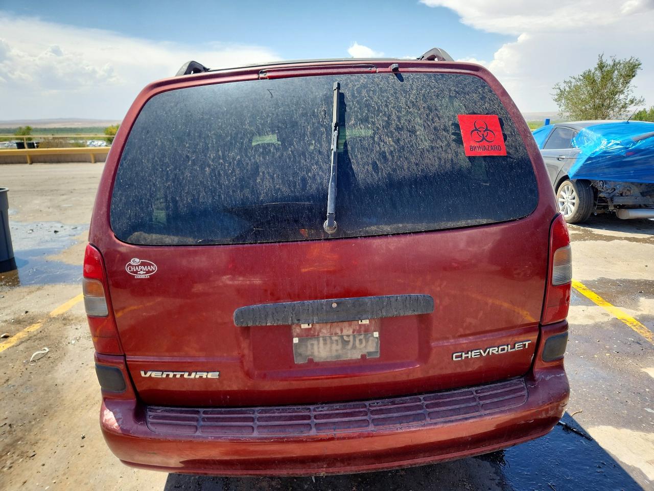2003 Chevrolet Venture Burgundy vin: 1GNDX03E13D113030
